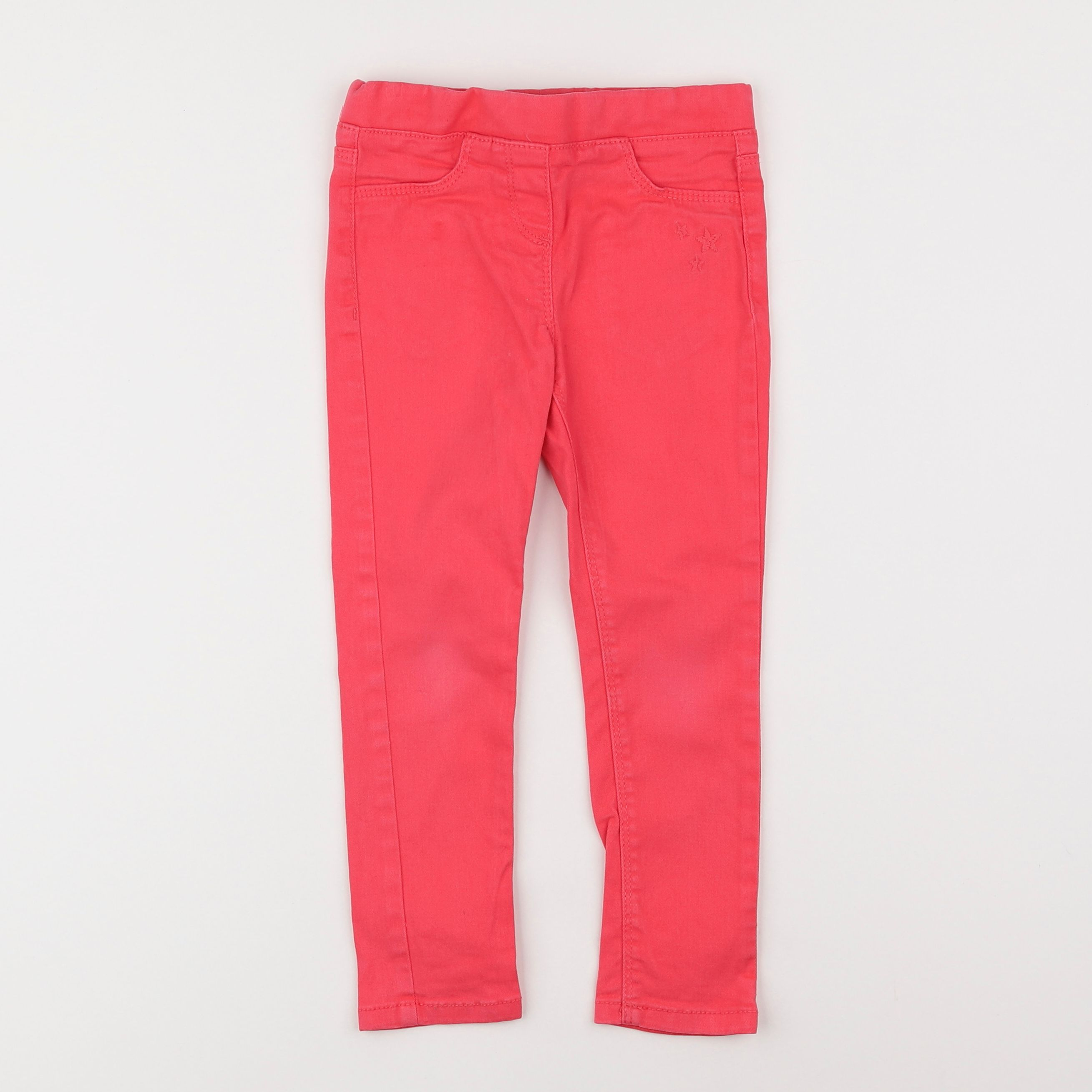 Vertbaudet - jegging rose - 4 ans