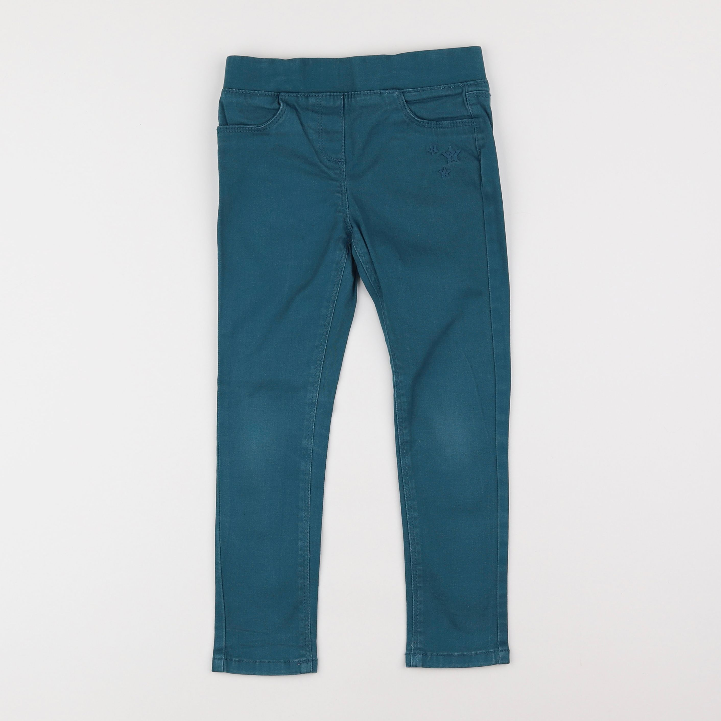 Vertbaudet - jegging bleu - 5 ans