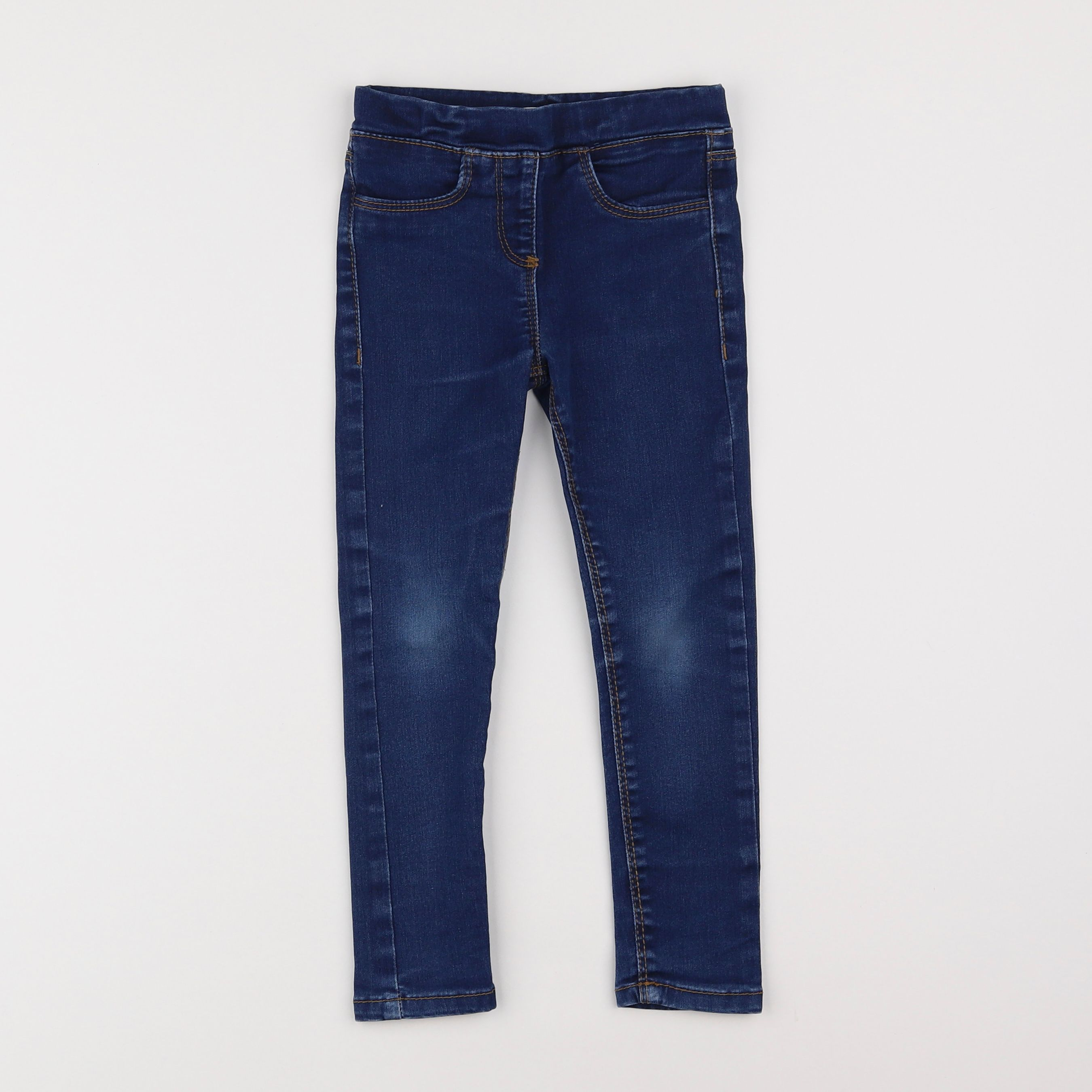 Vertbaudet - jegging bleu - 4 ans