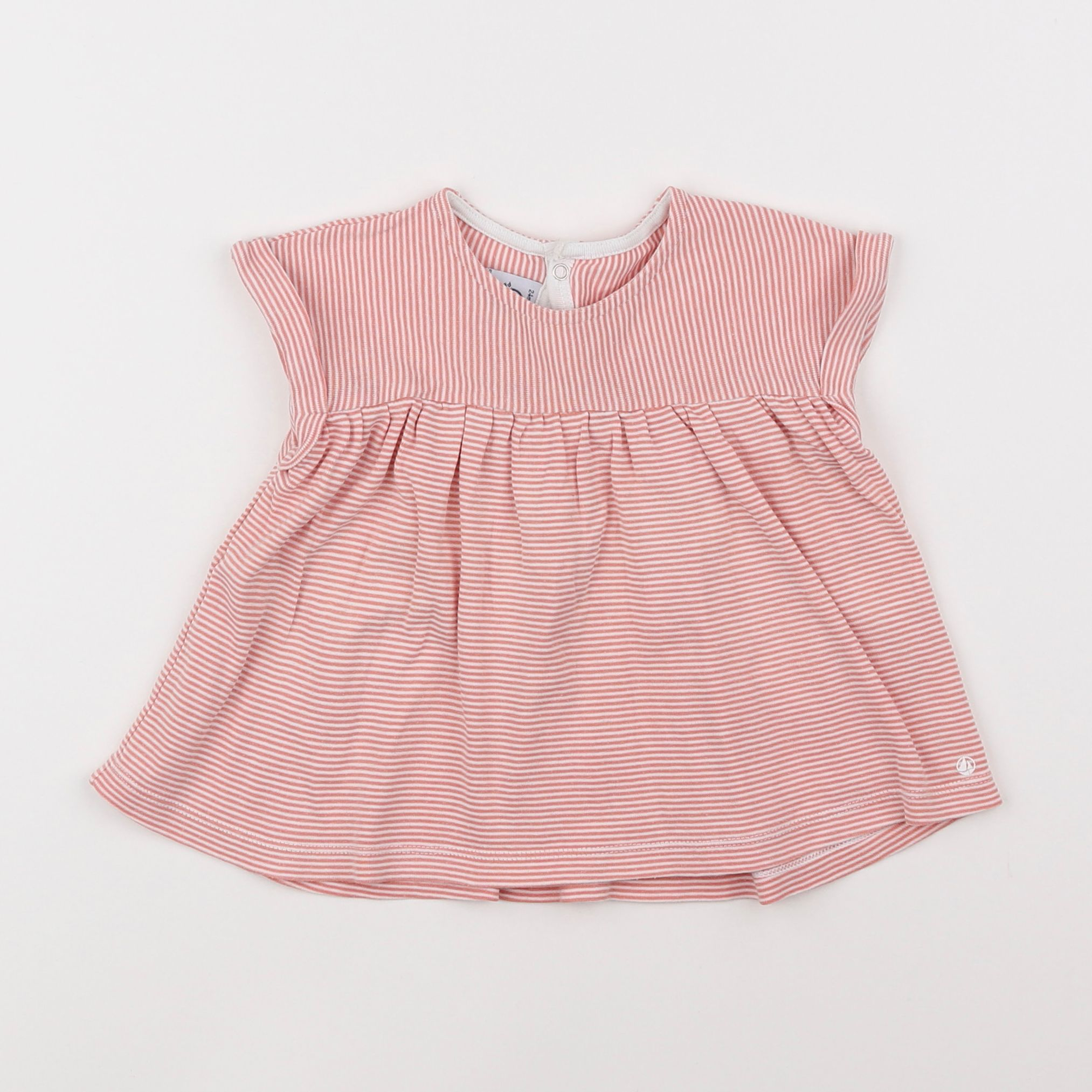 Petit Bateau - tee-shirt rose - 2 ans