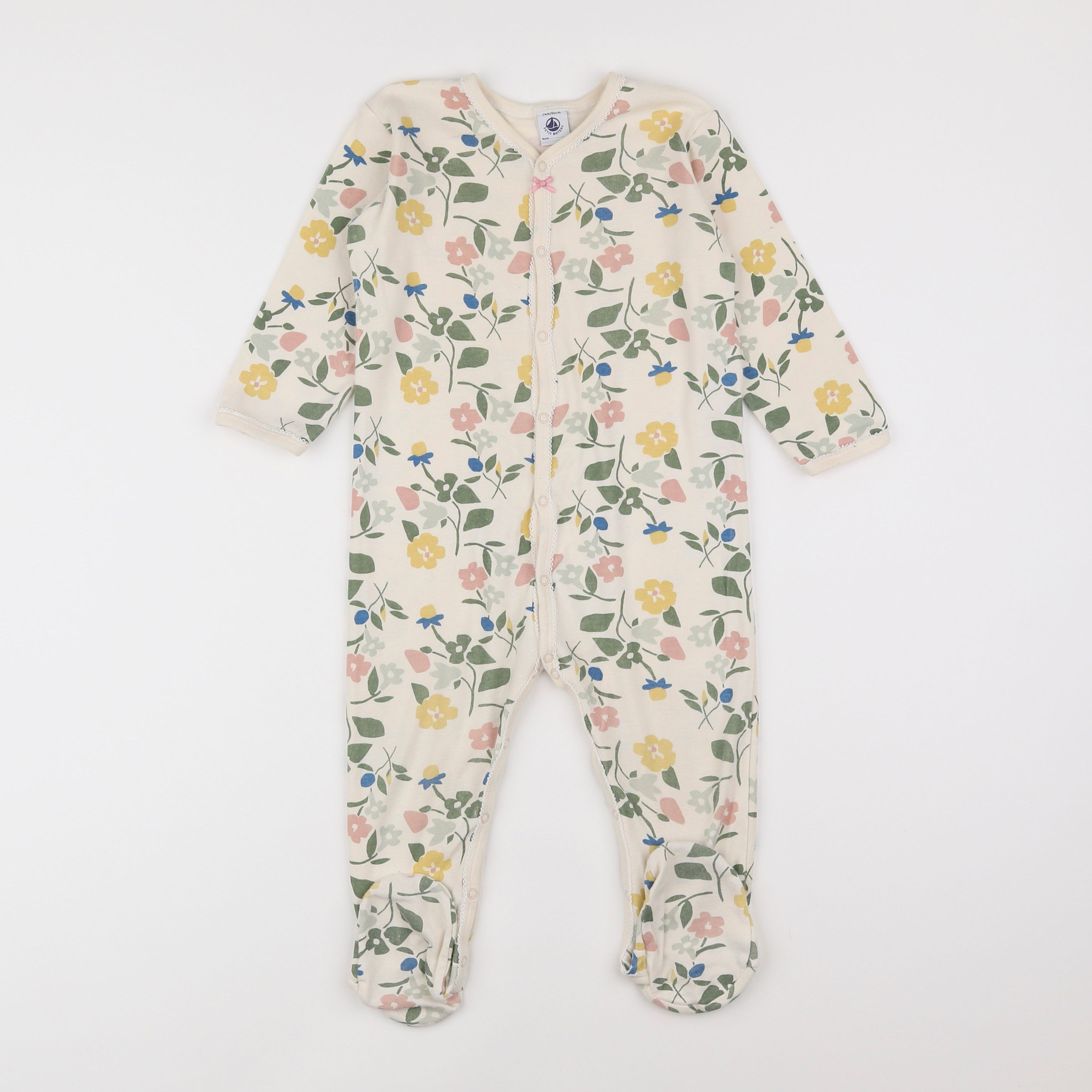 Petit Bateau - pyjama coton multicolore - 2 ans