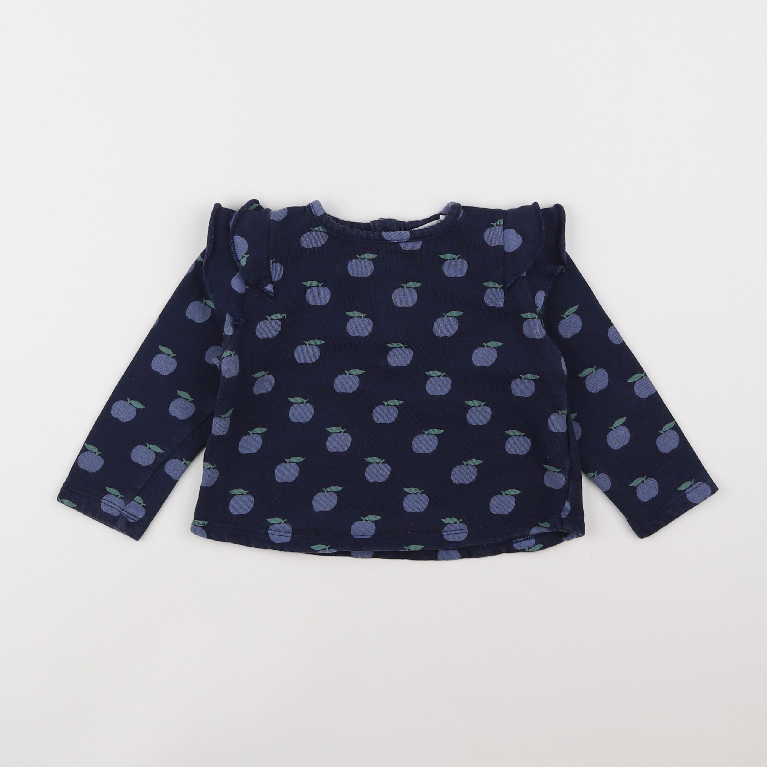 Boutchou - sweat bleu - 18 mois