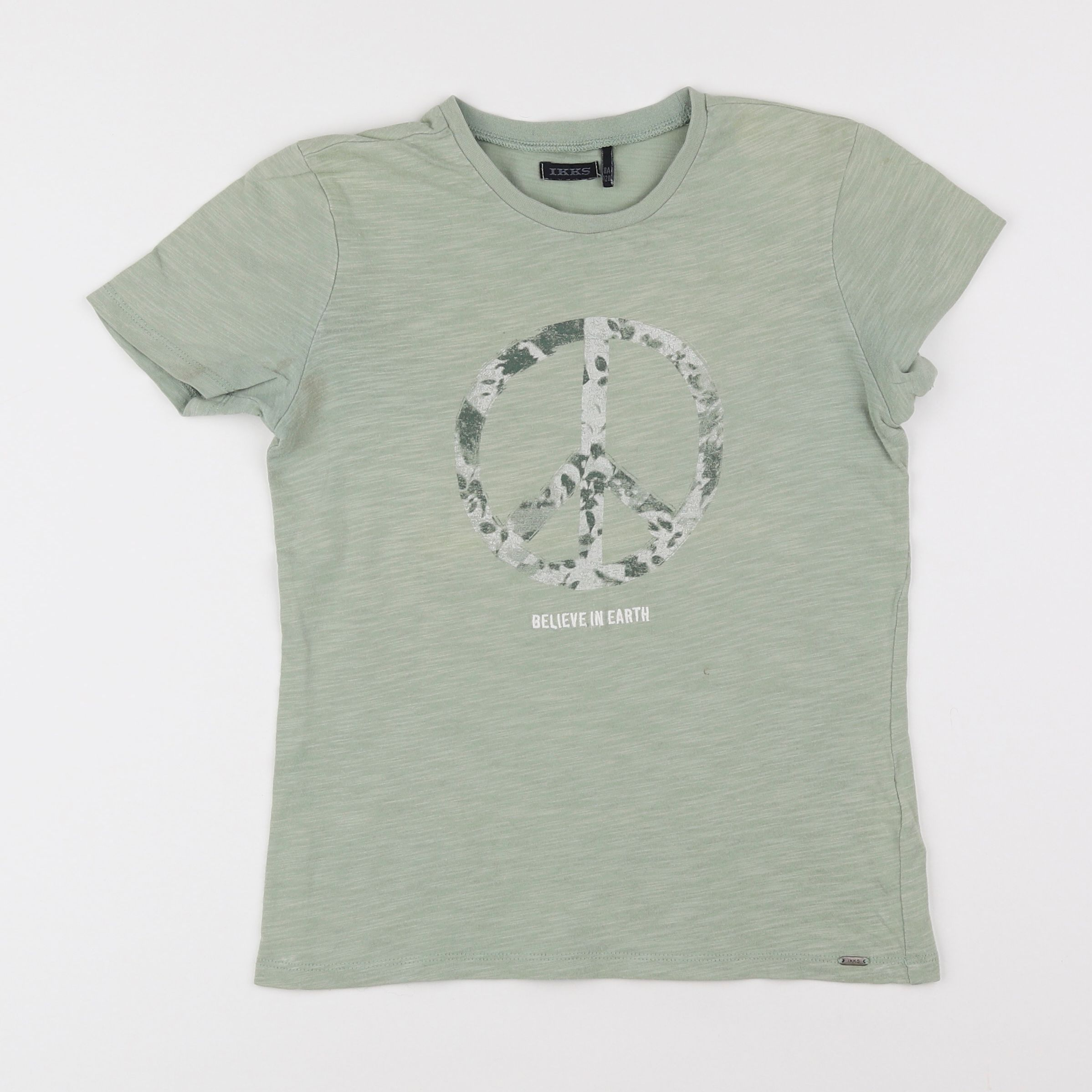 IKKS - tee-shirt vert - 8 ans