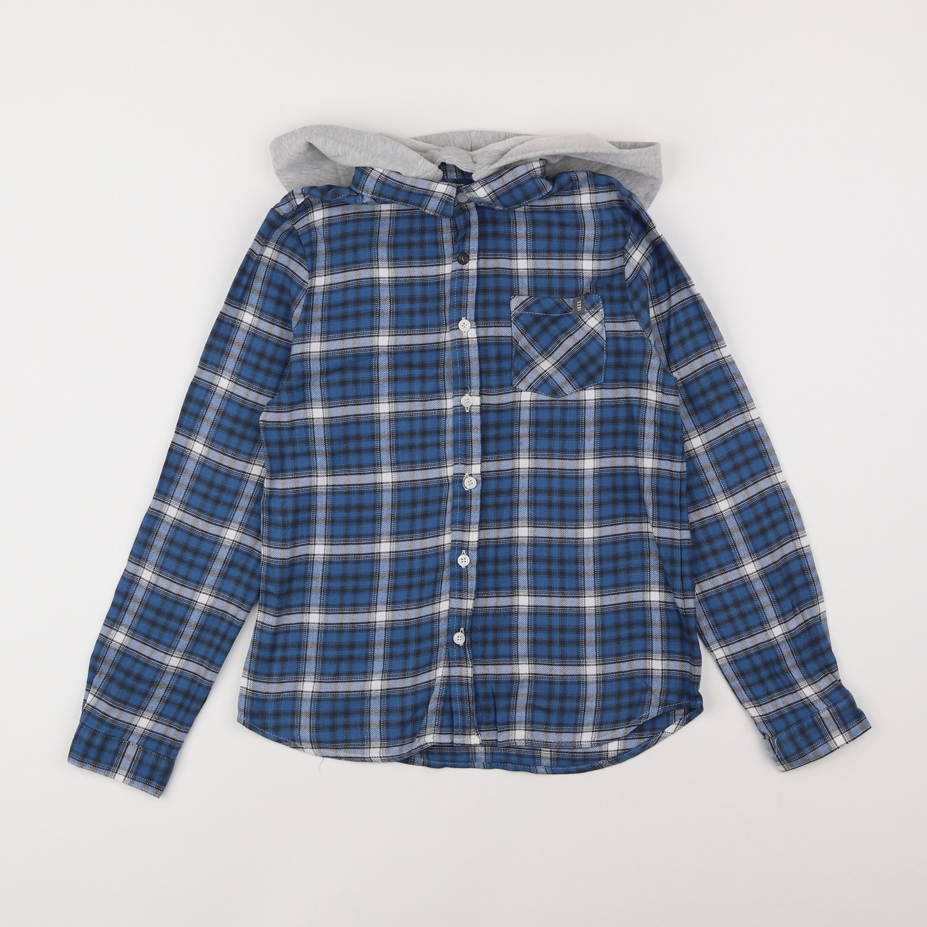 IKKS - chemise bleu - 10 ans