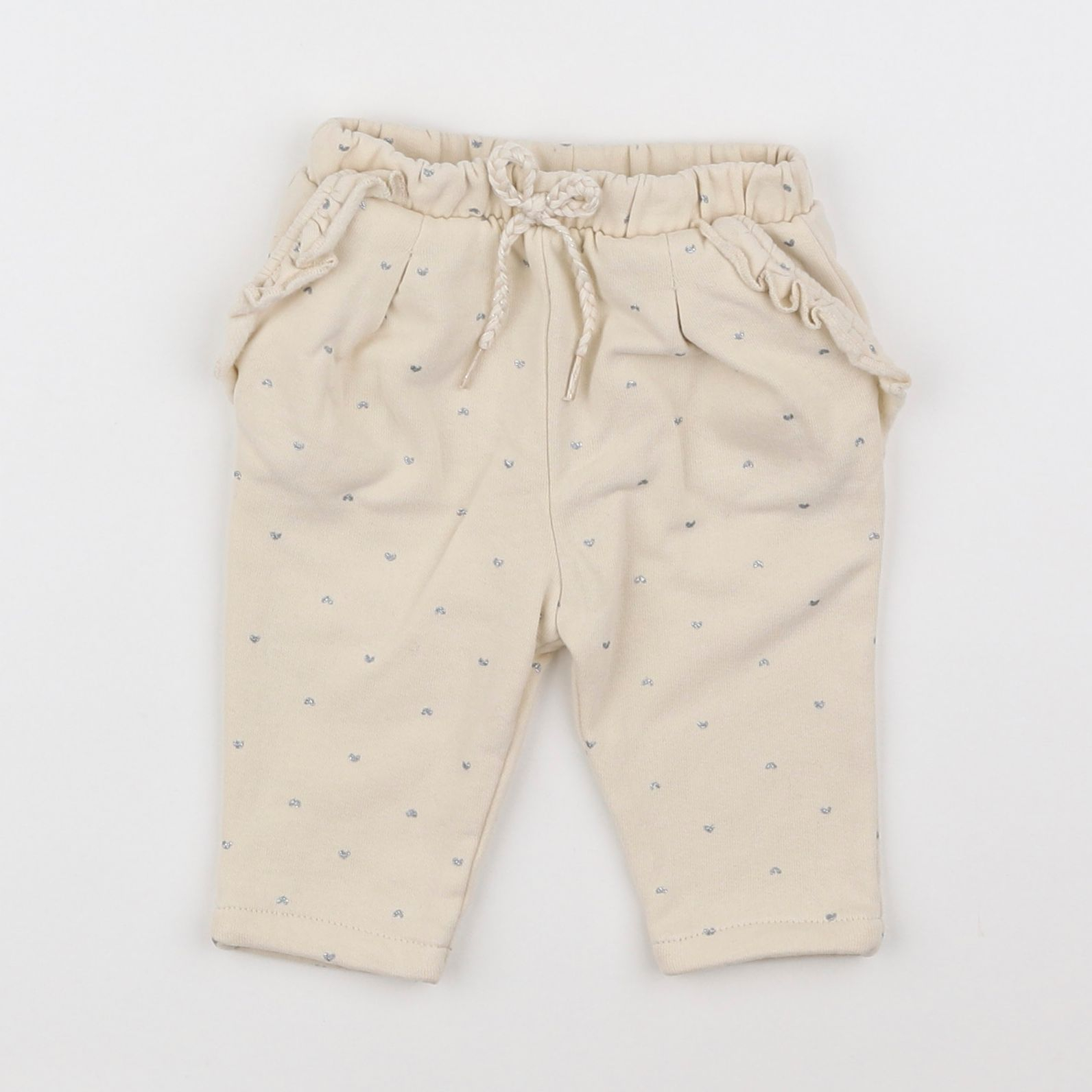 Vertbaudet - jogging beige - 3 mois