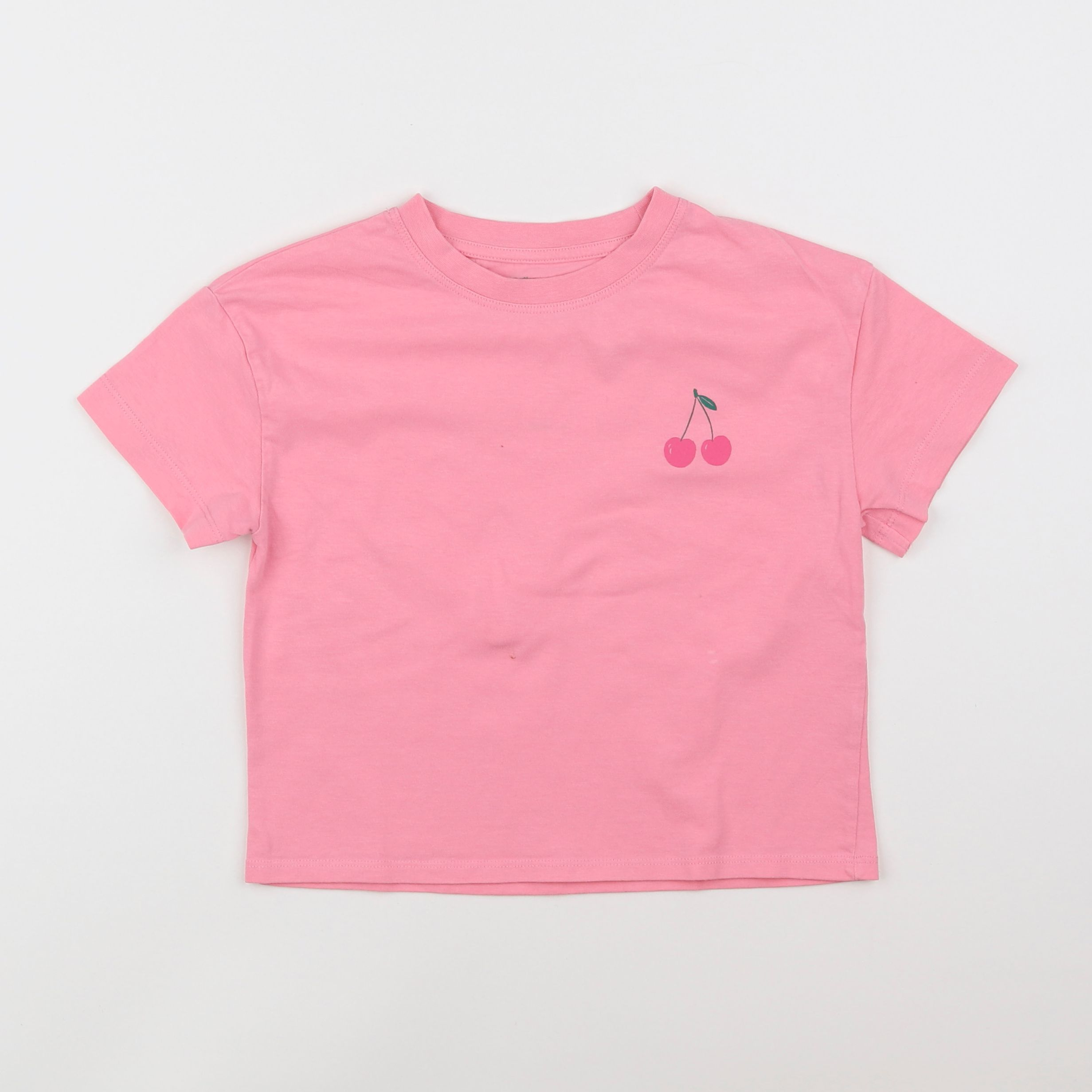 Vertbaudet - tee-shirt rose - 6 ans