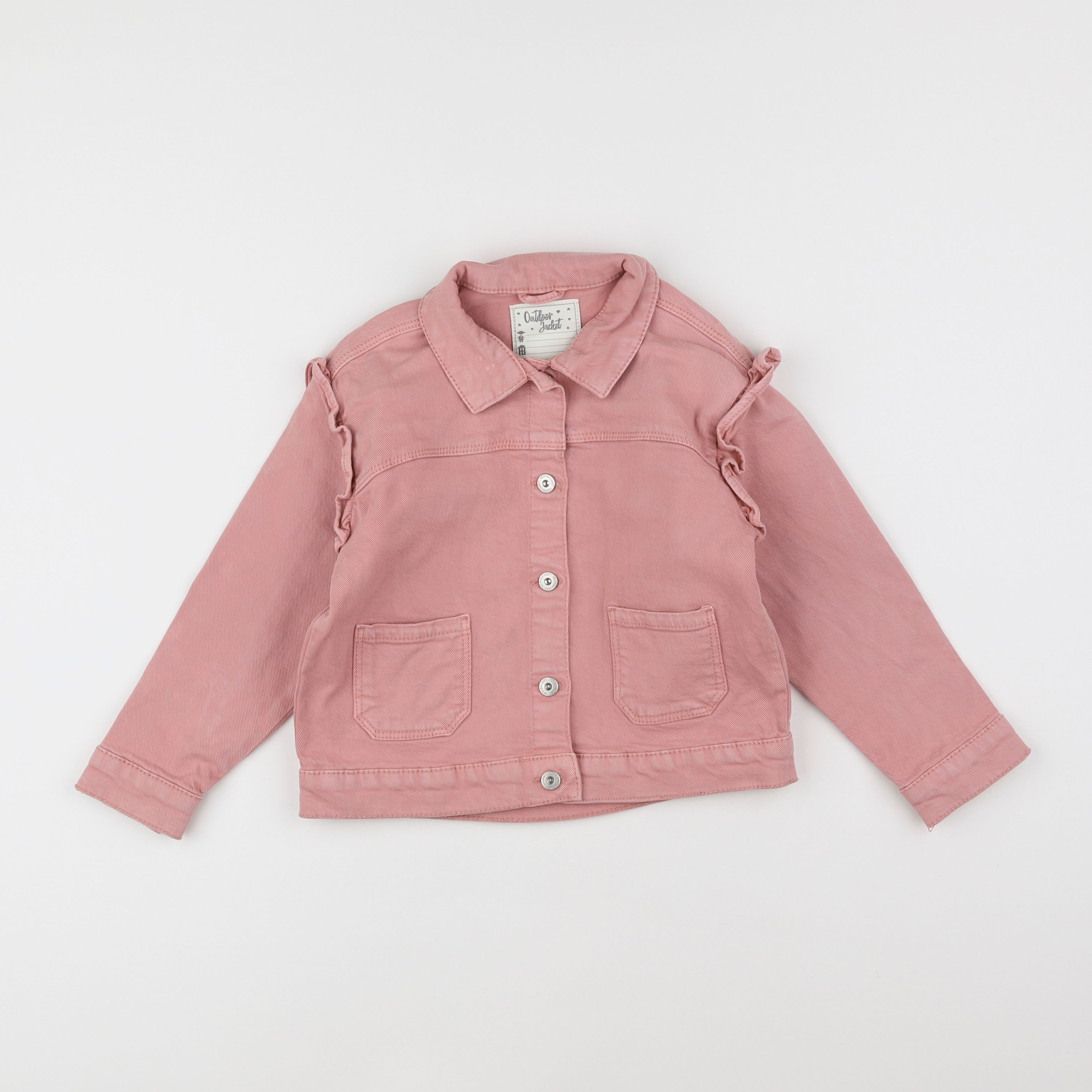 Vertbaudet - veste rose - 6 ans