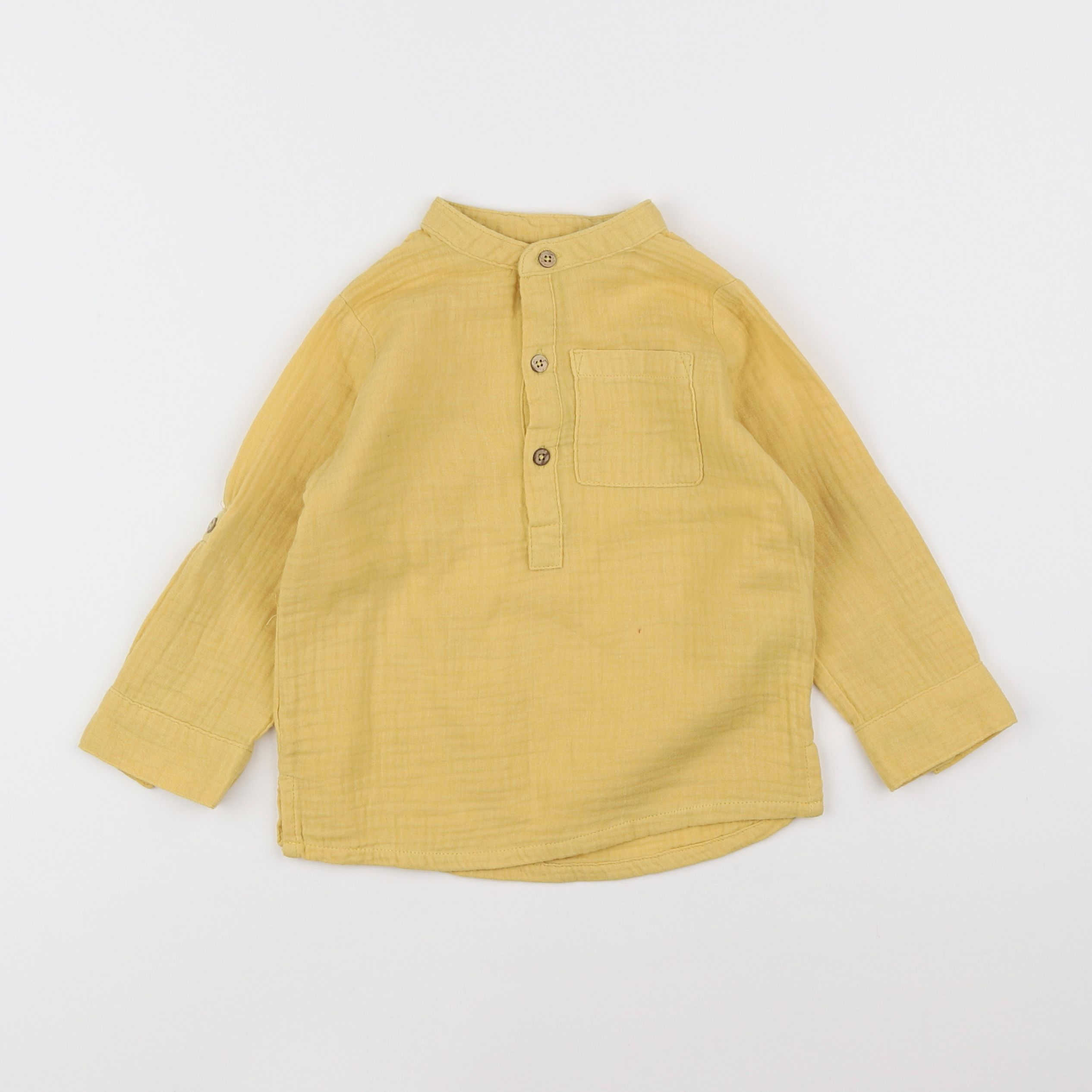 Vertbaudet - blouse jaune - 3 ans