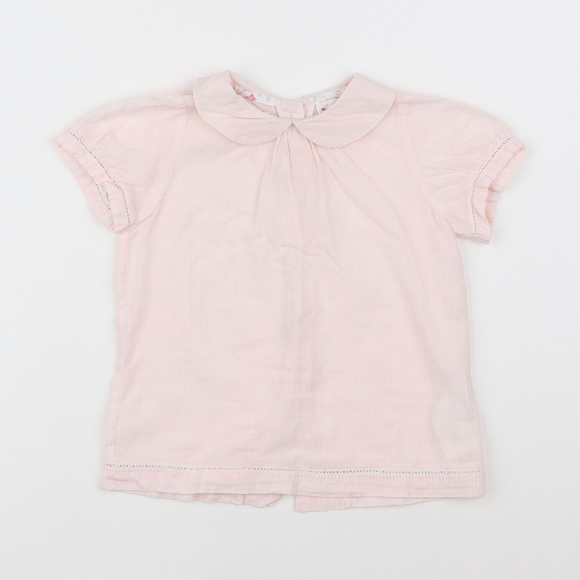 Vertbaudet - blouse rose - 12/18 mois