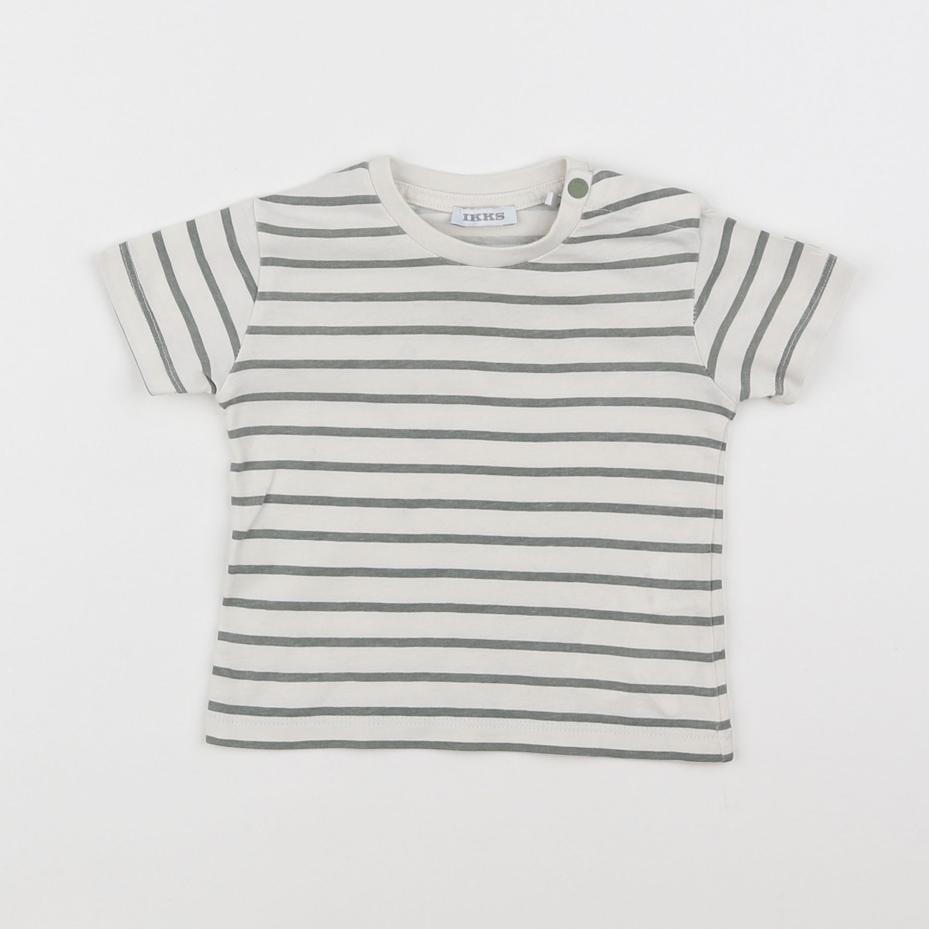 IKKS - tee-shirt beige - 6 mois