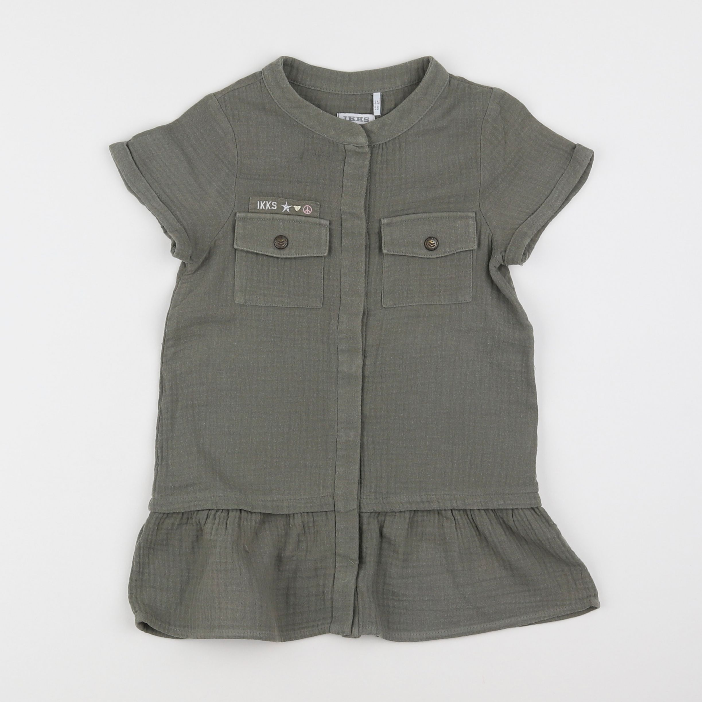 IKKS - robe vert - 3 ans