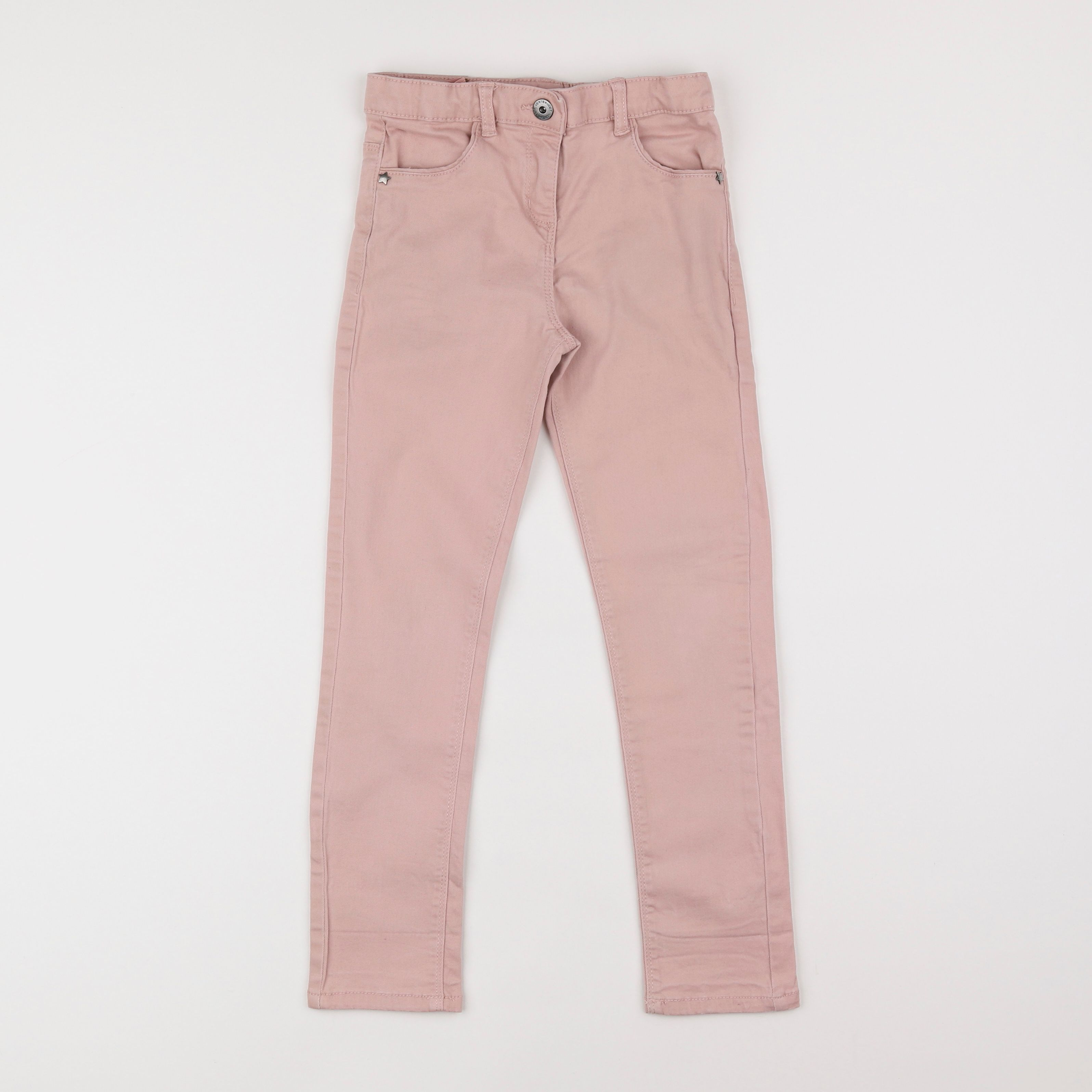 Vertbaudet - pantalon rose - 7 ans