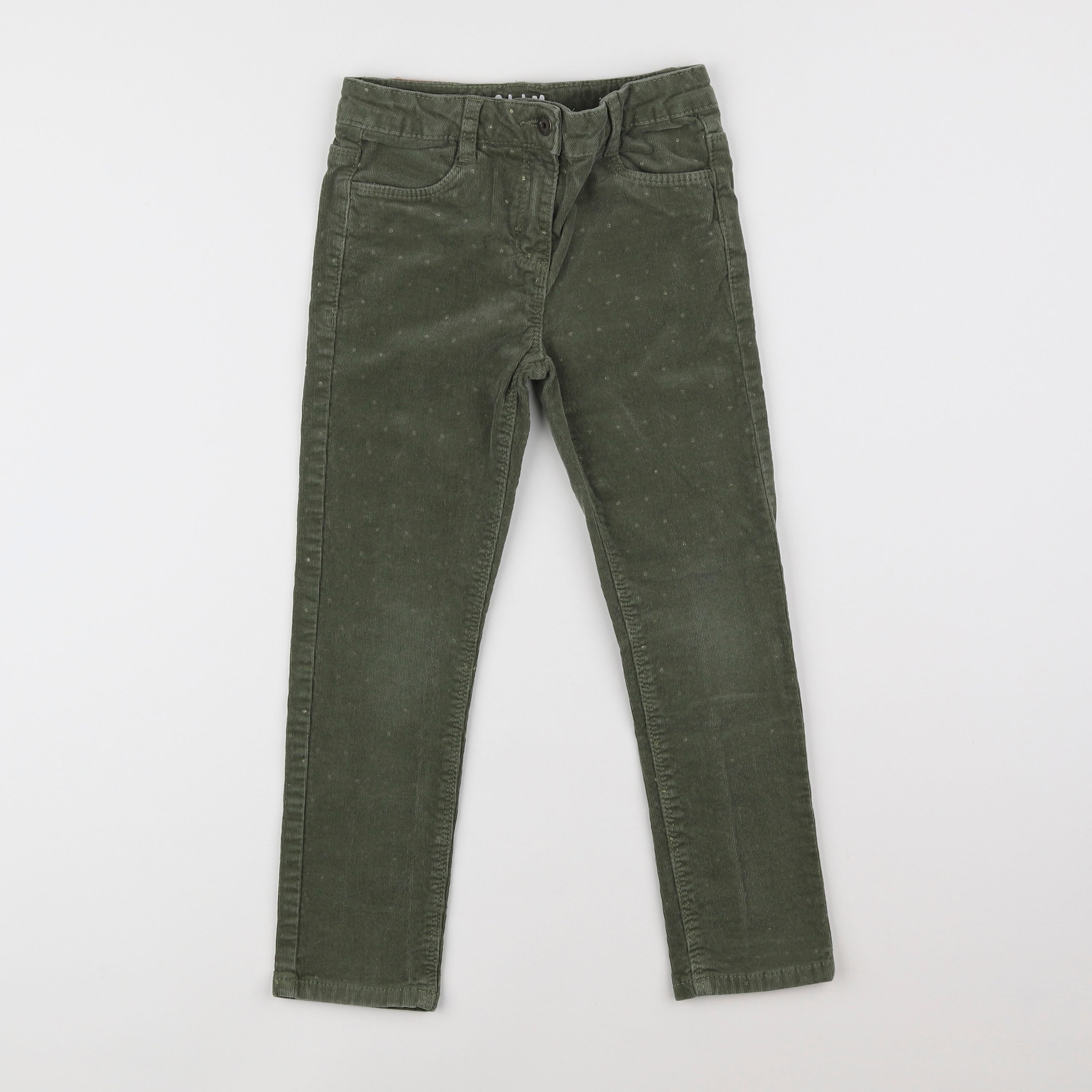 Vertbaudet - pantalon vert - 6 ans