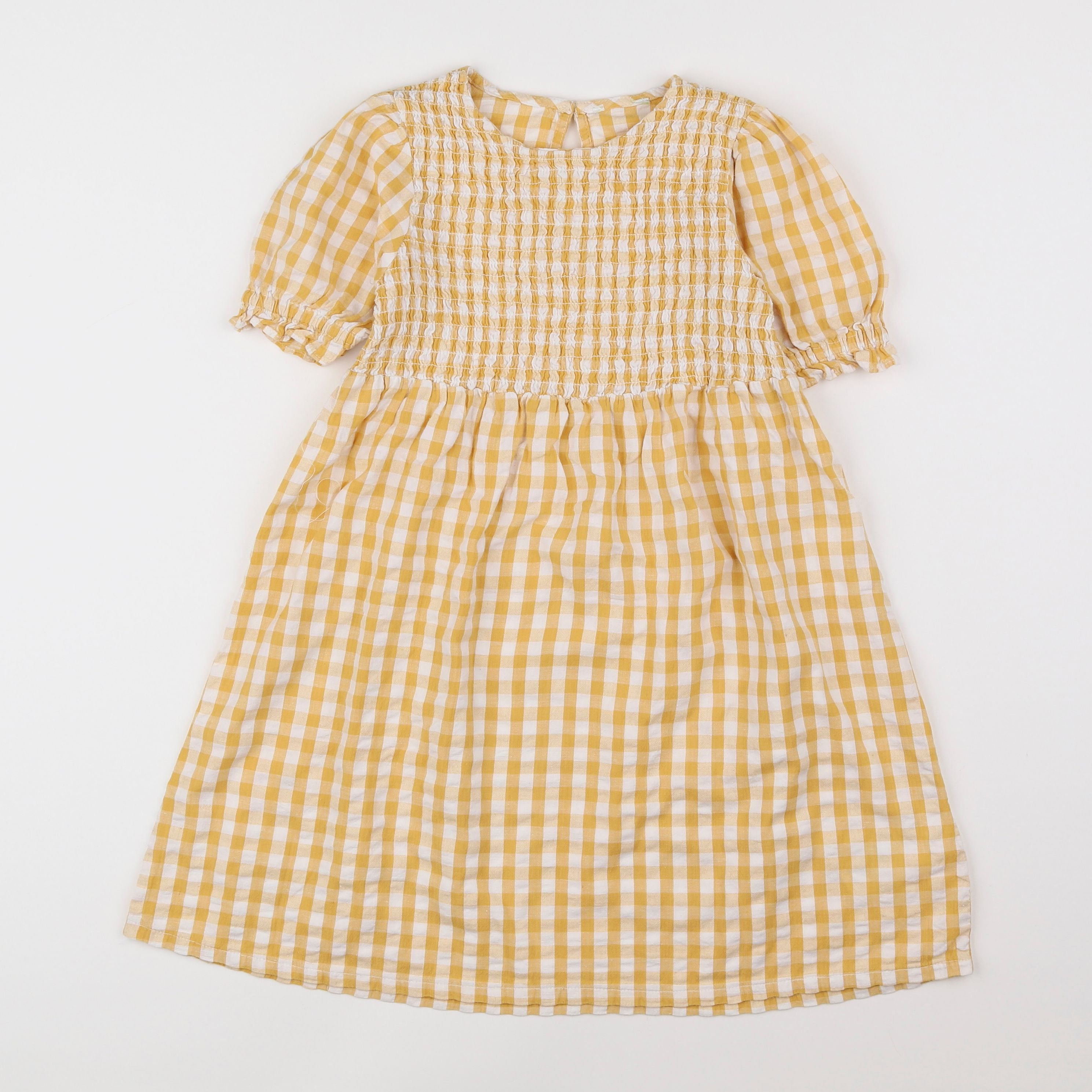 Vertbaudet - robe jaune - 9 ans