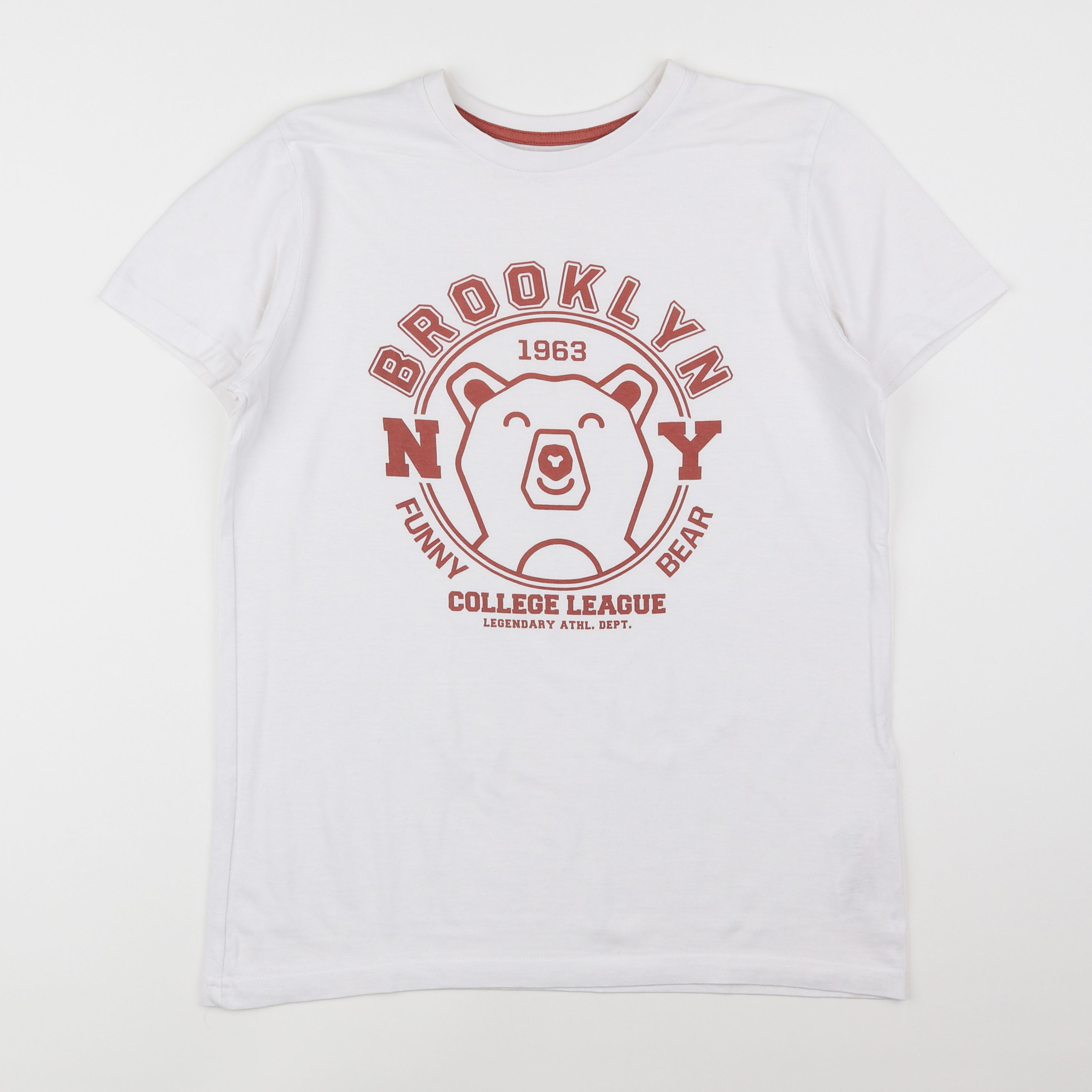 Vertbaudet - tee-shirt blanc - 14 ans