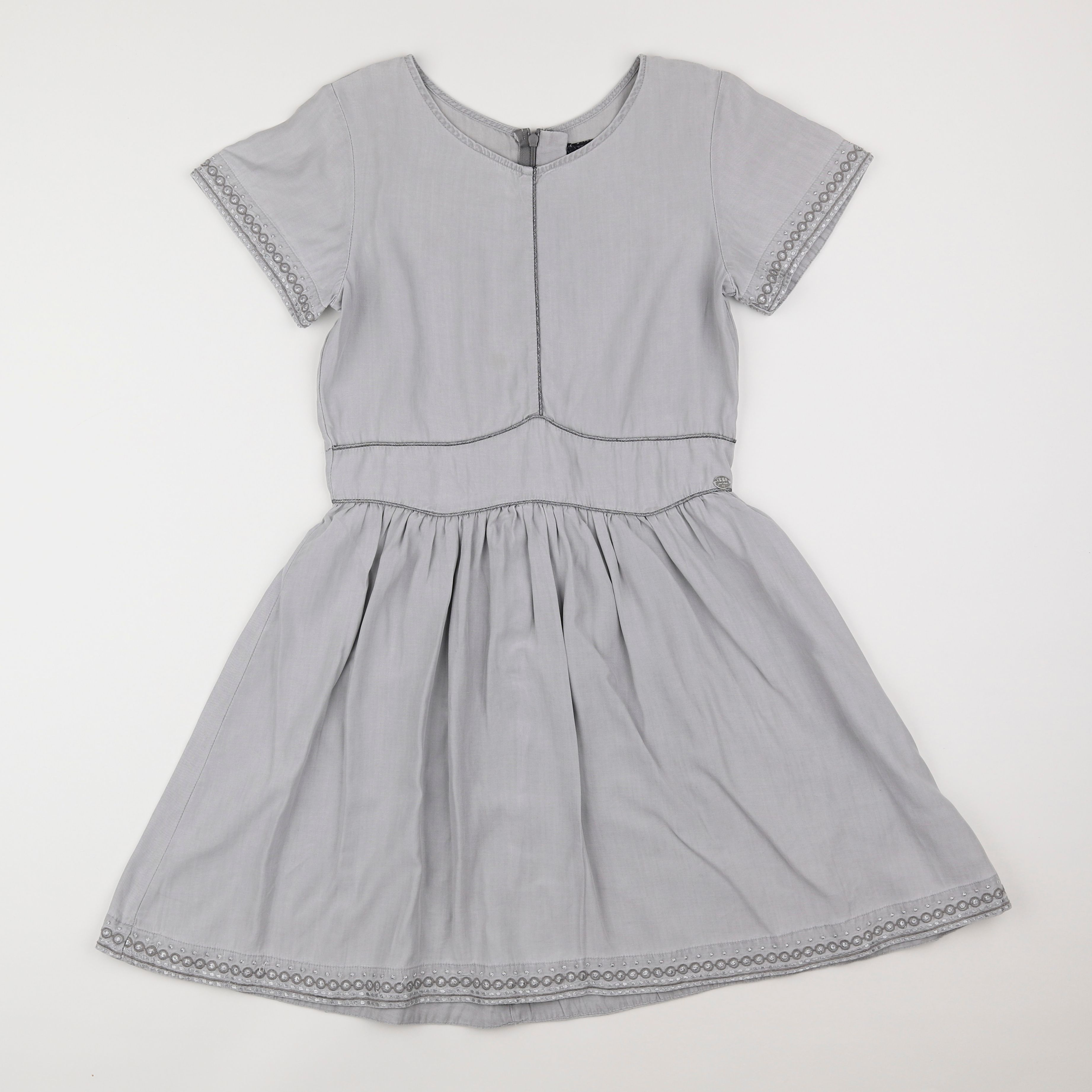 IKKS - robe gris - 12 ans