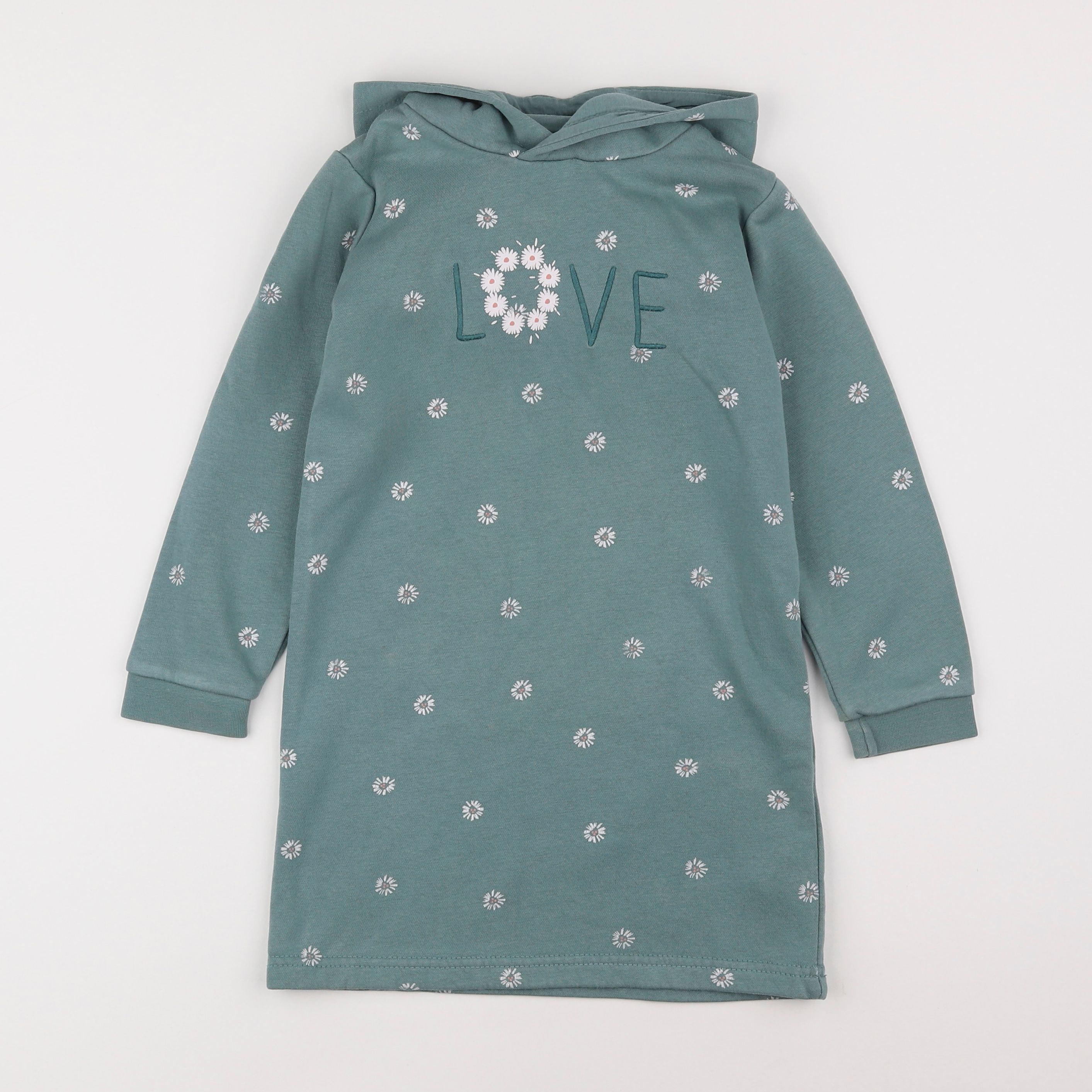 Vertbaudet - robe vert - 6 ans