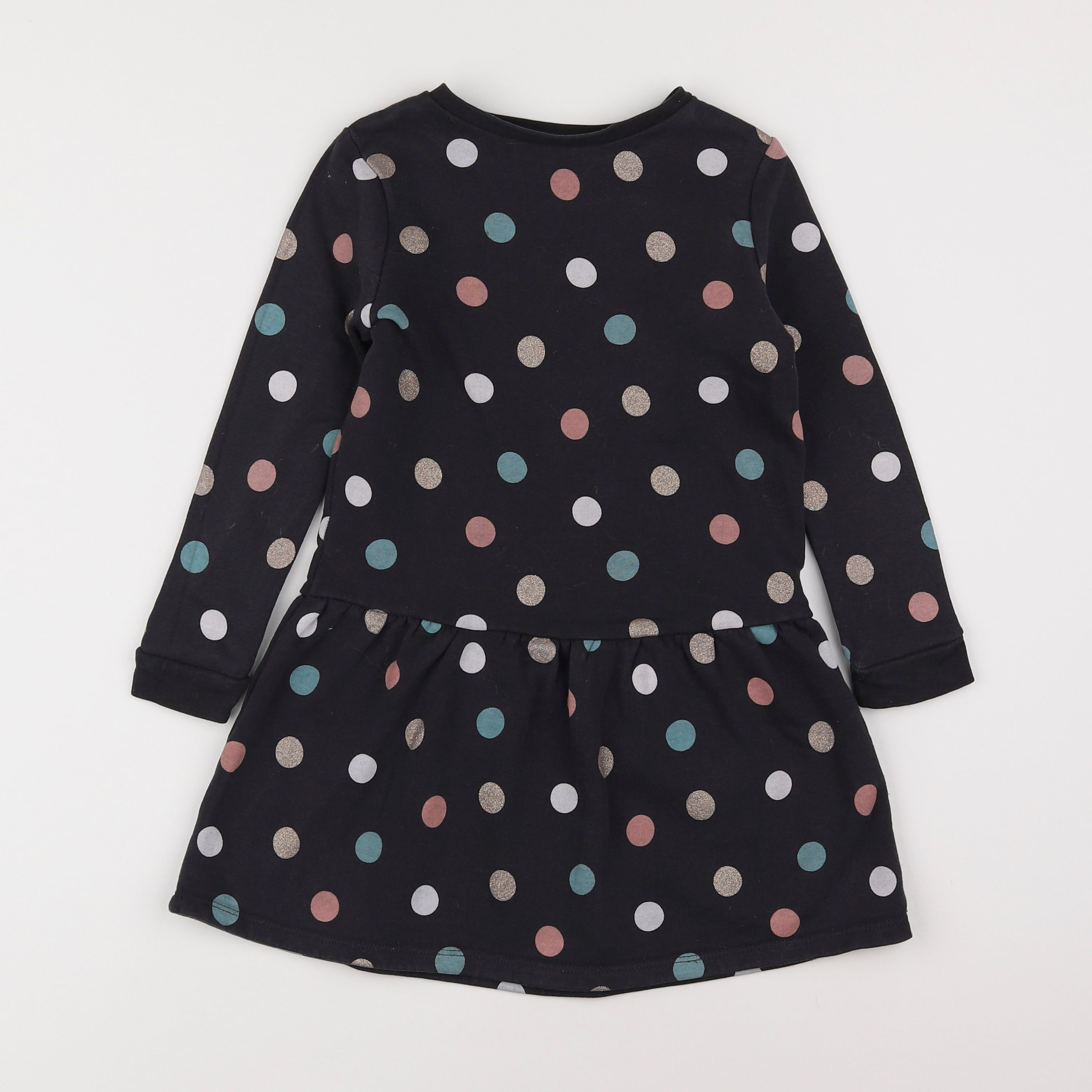 Vertbaudet - robe multicolore - 6 ans