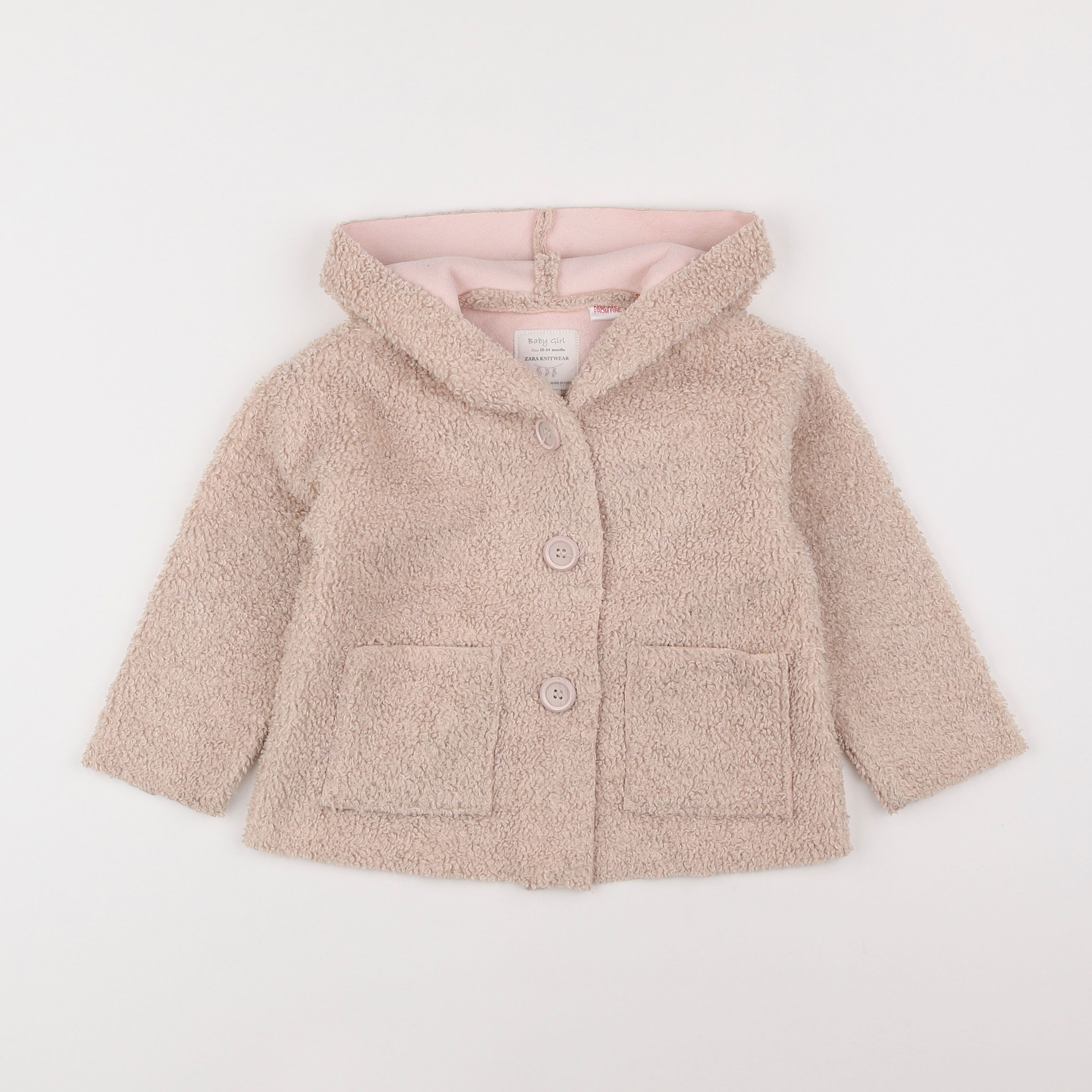 Zara - veste beige - 18 mois à 2 ans