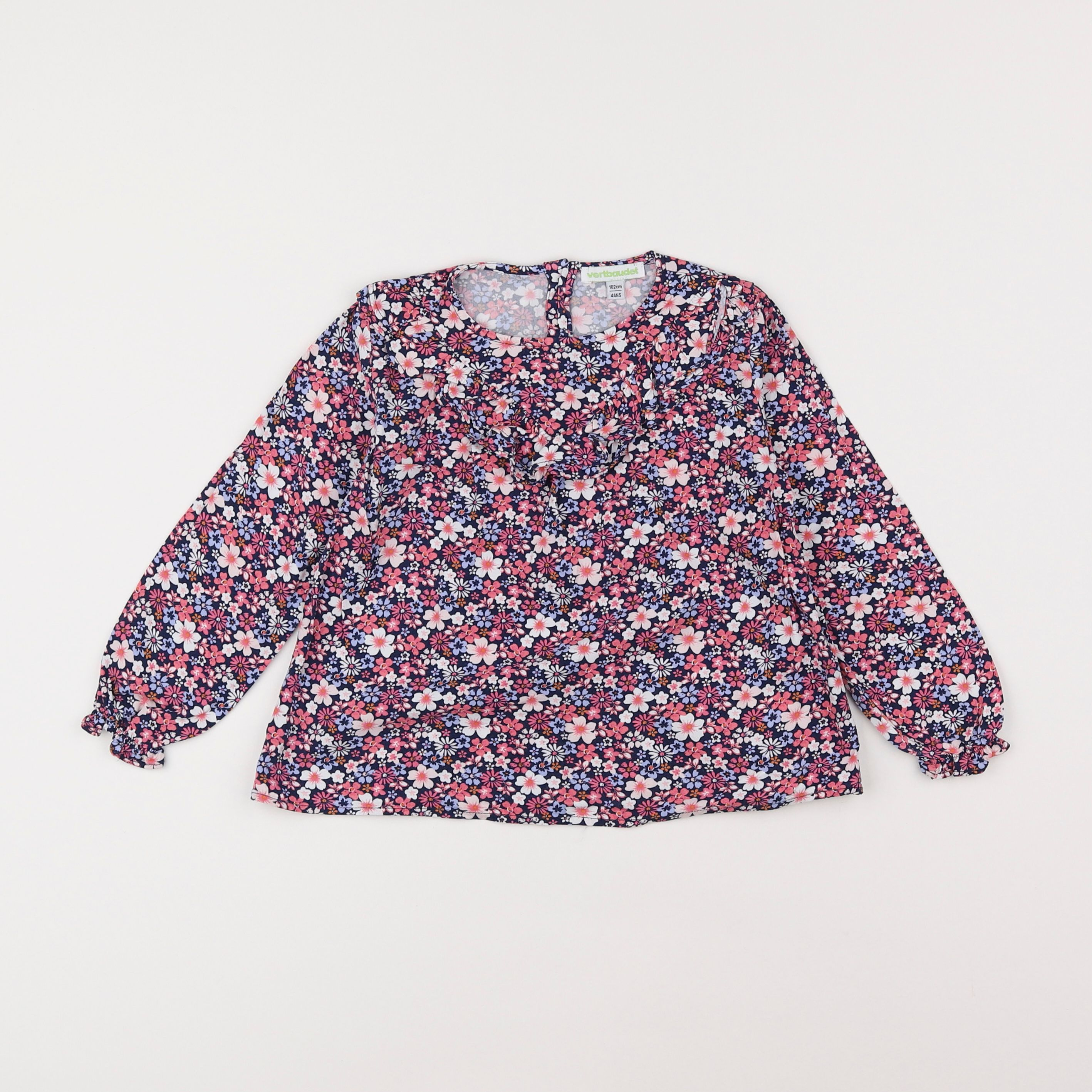 Vertbaudet - blouse rose - 4 ans