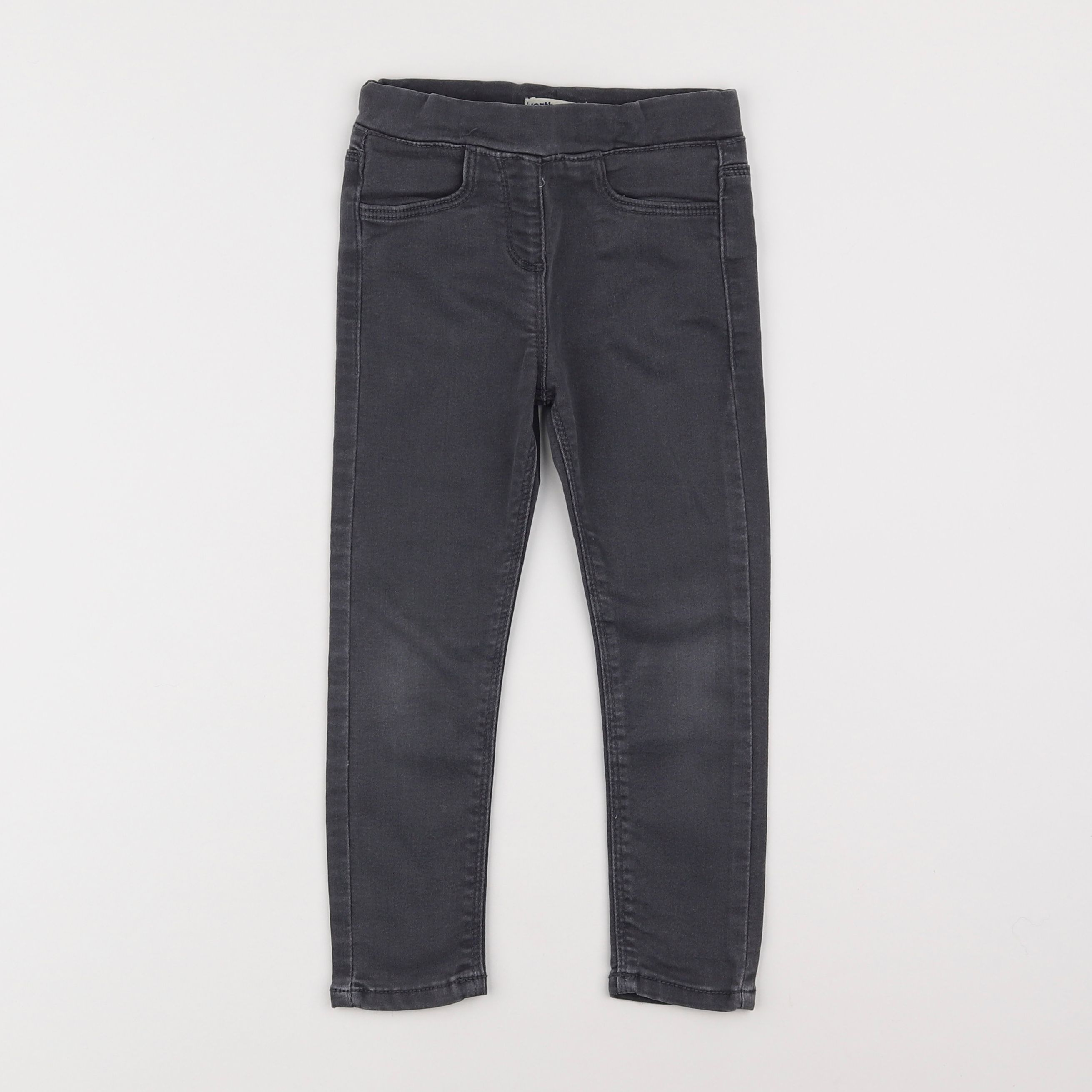 Vertbaudet - jegging gris - 4 ans