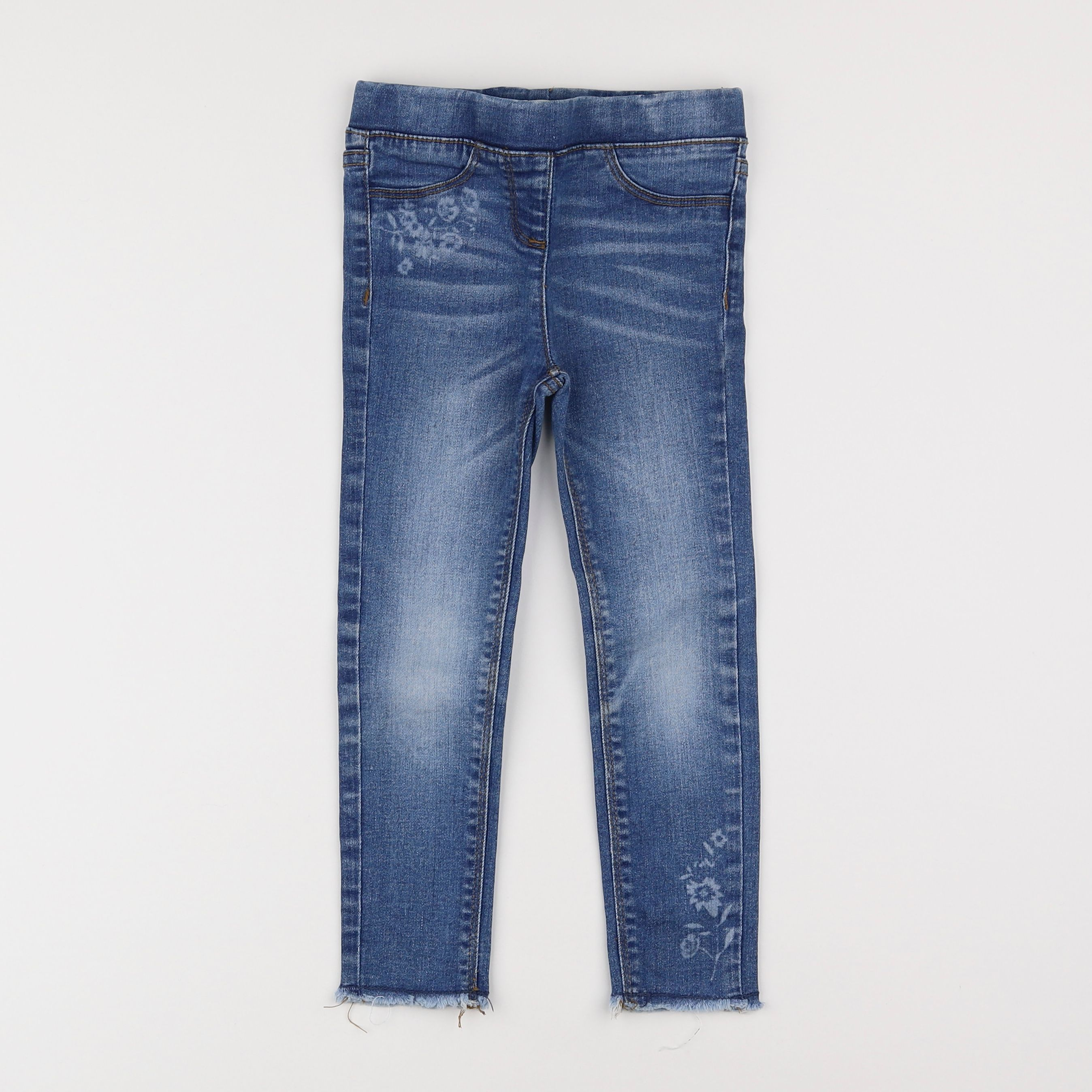 Vertbaudet - jegging bleu - 4 ans