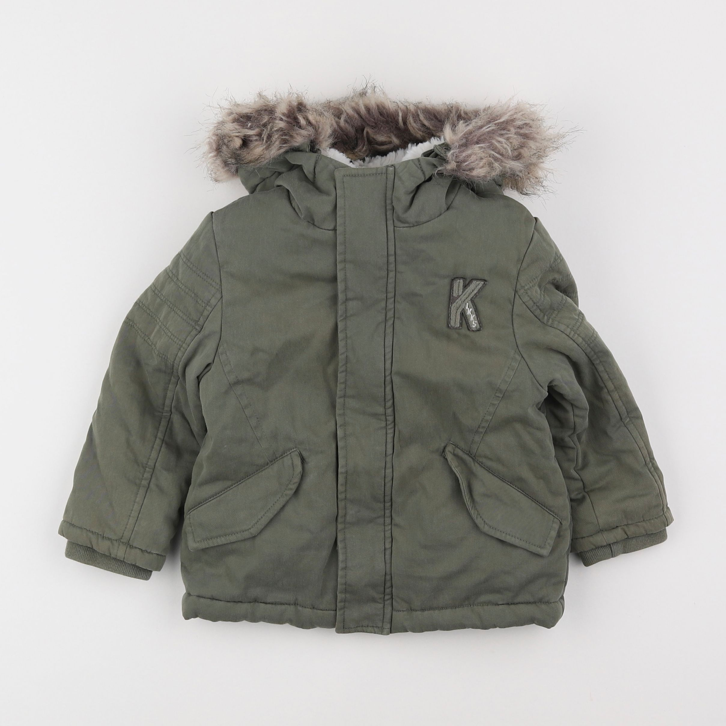 IKKS - parka vert - 2 ans