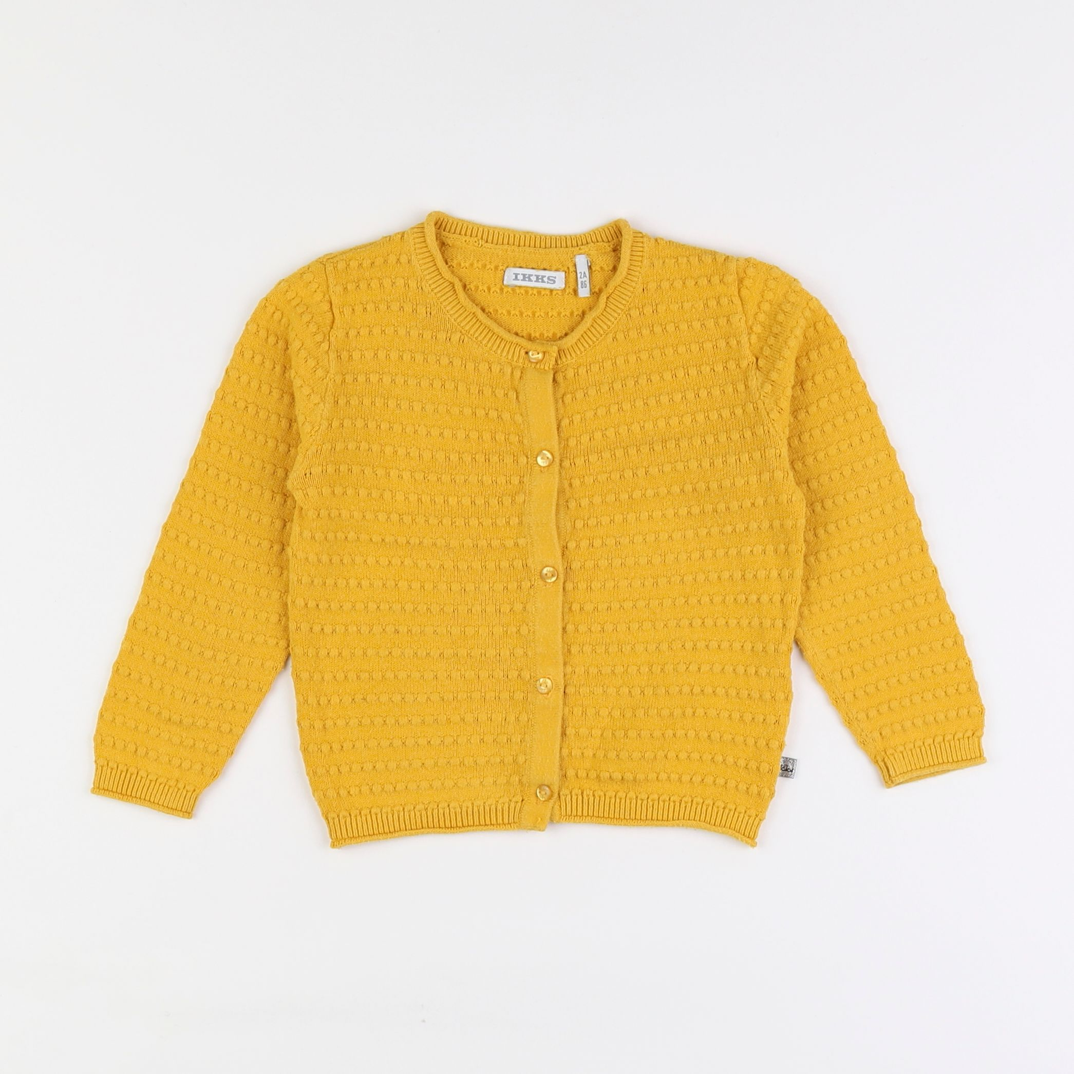 IKKS - gilet jaune - 2 ans