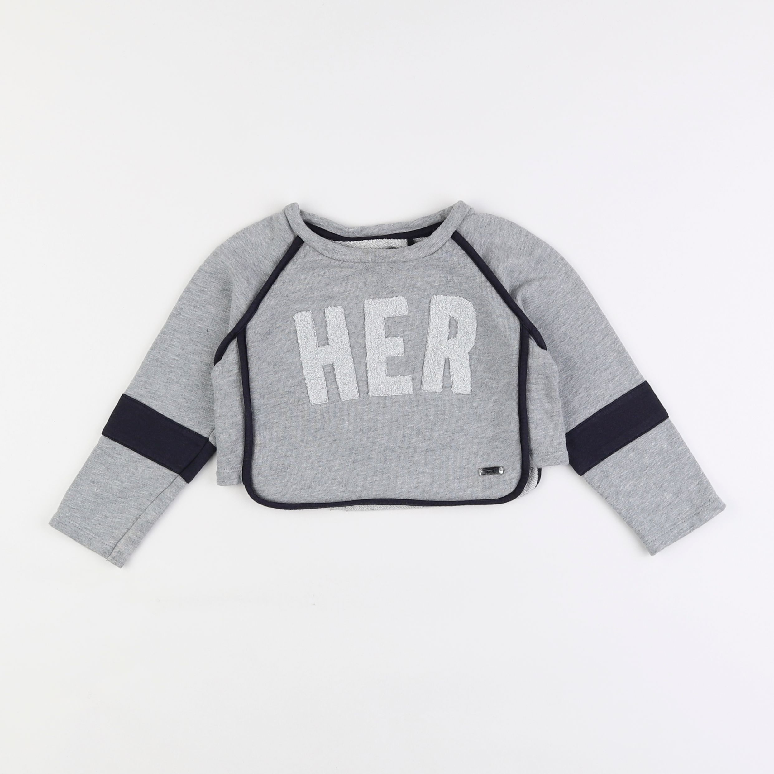 IKKS - sweat gris - 3 ans