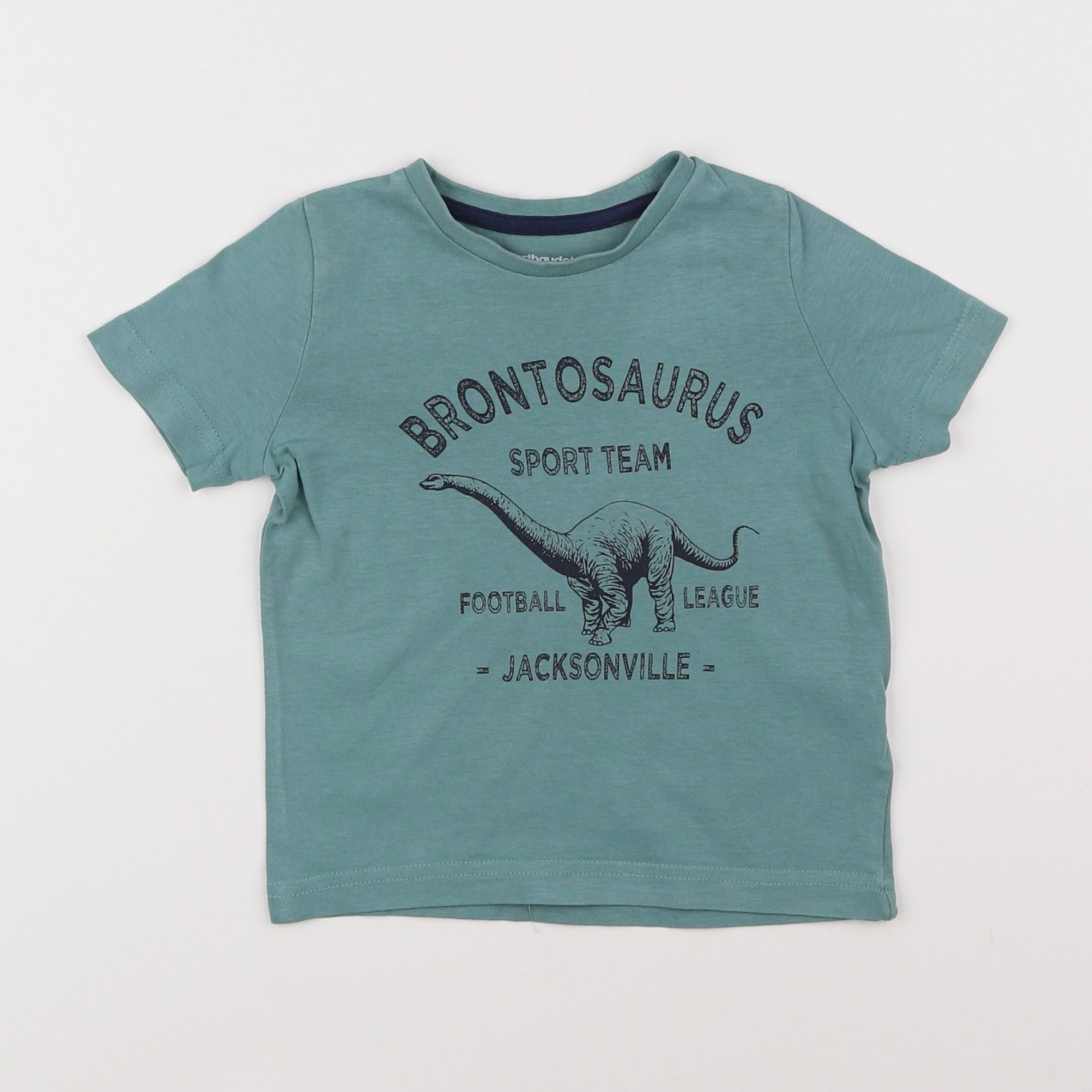 Vertbaudet - tee-shirt vert - 2 ans