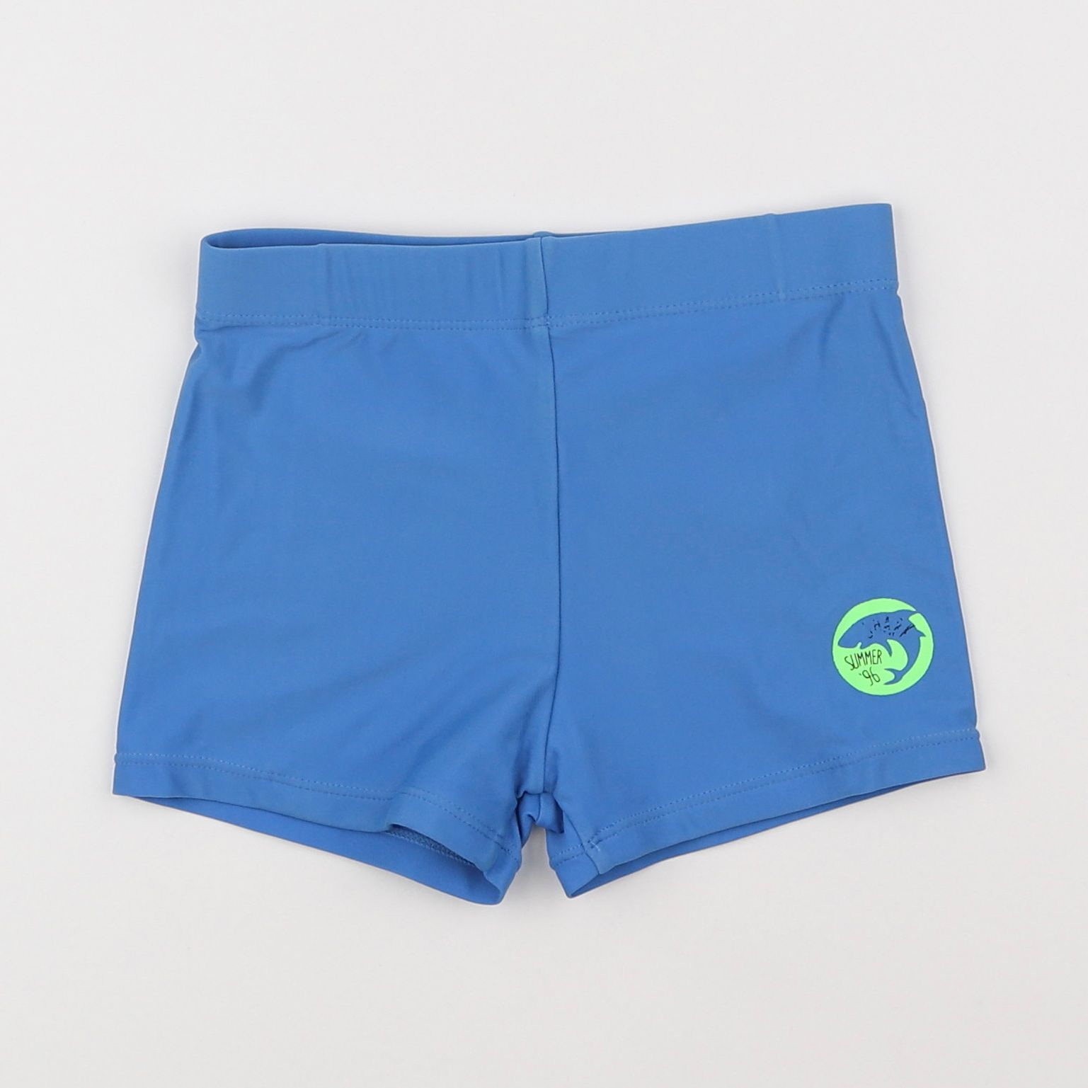 Vertbaudet - maillot de bain bleu - 6 ans