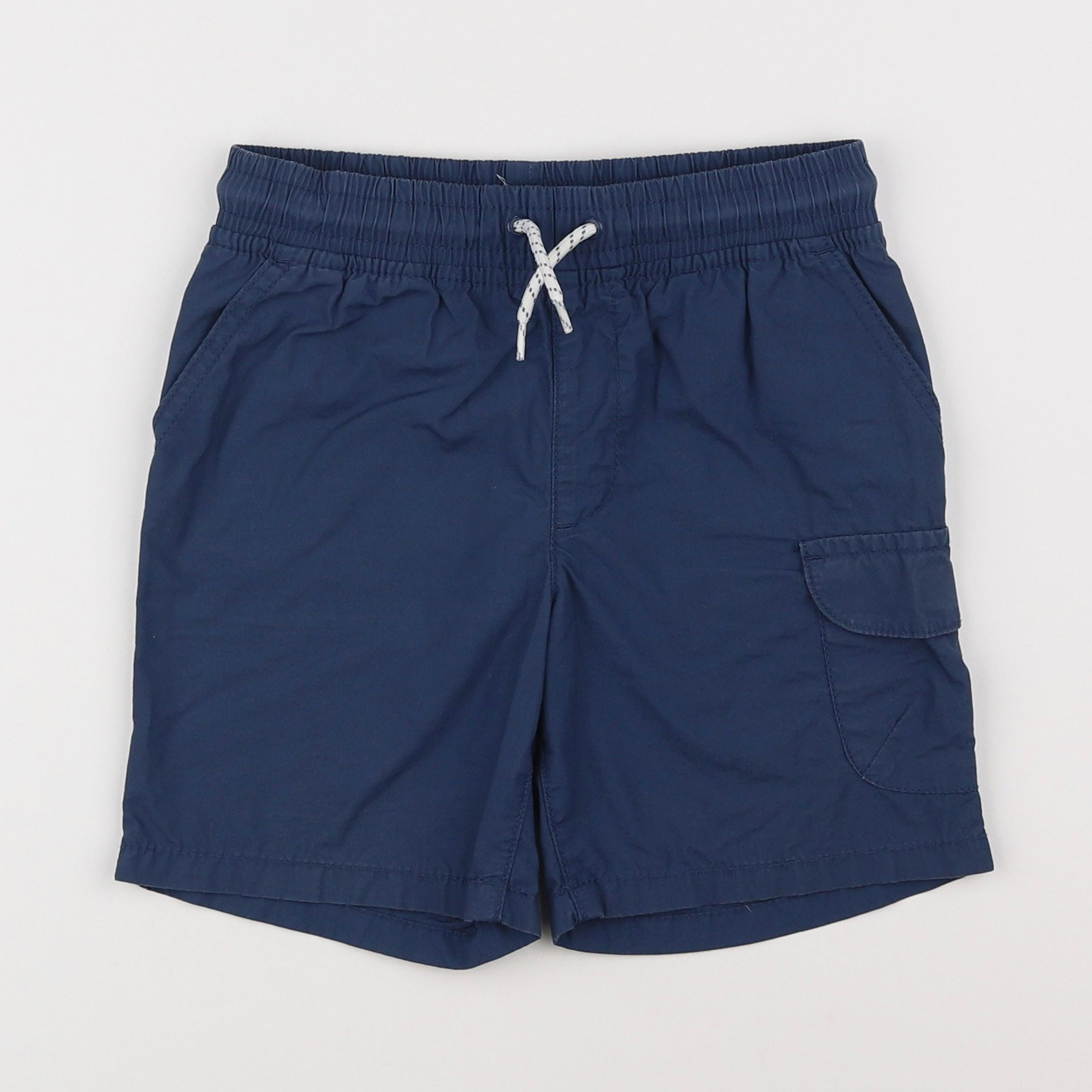 Vertbaudet - short bleu - 7 ans