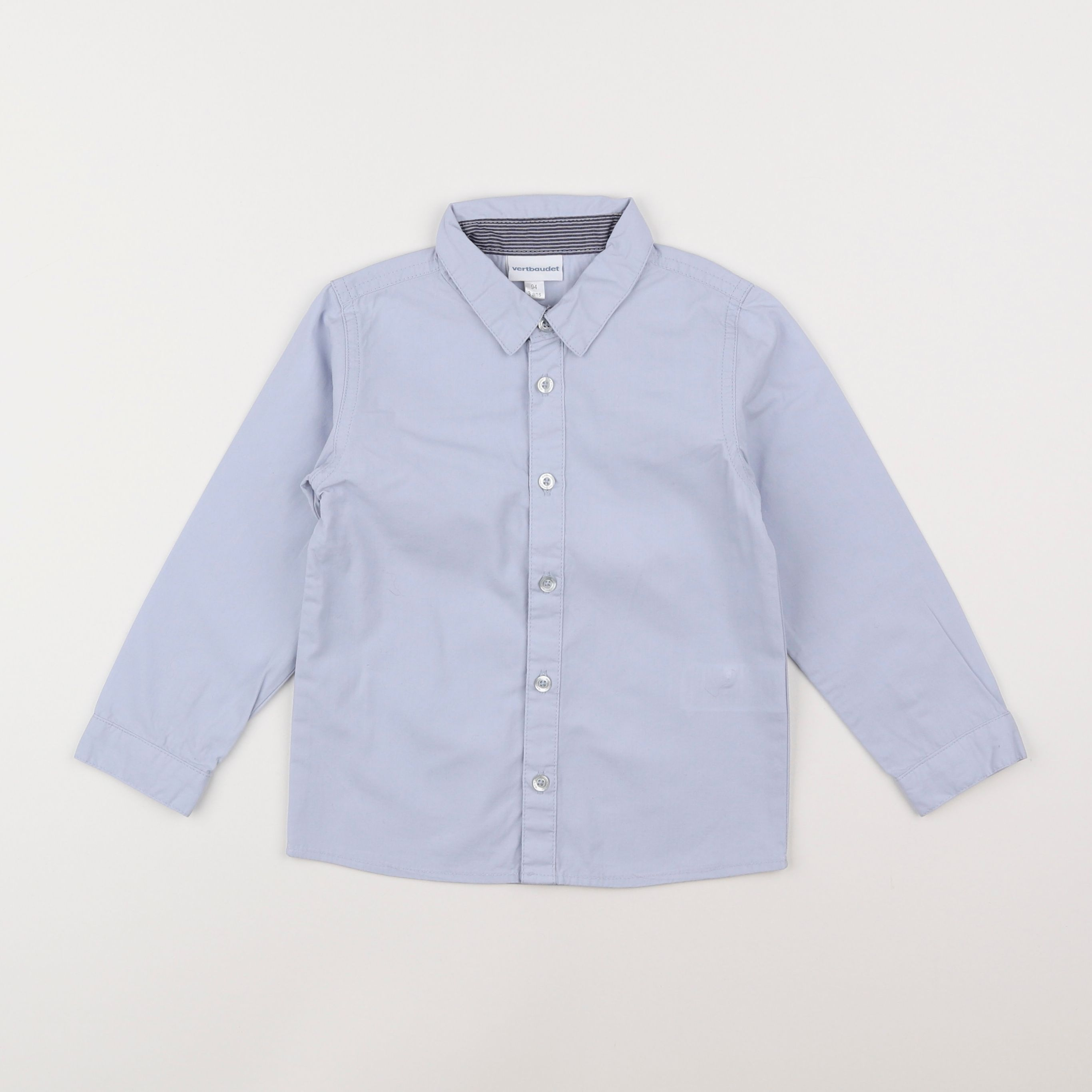 Vertbaudet - chemise bleu - 3 ans