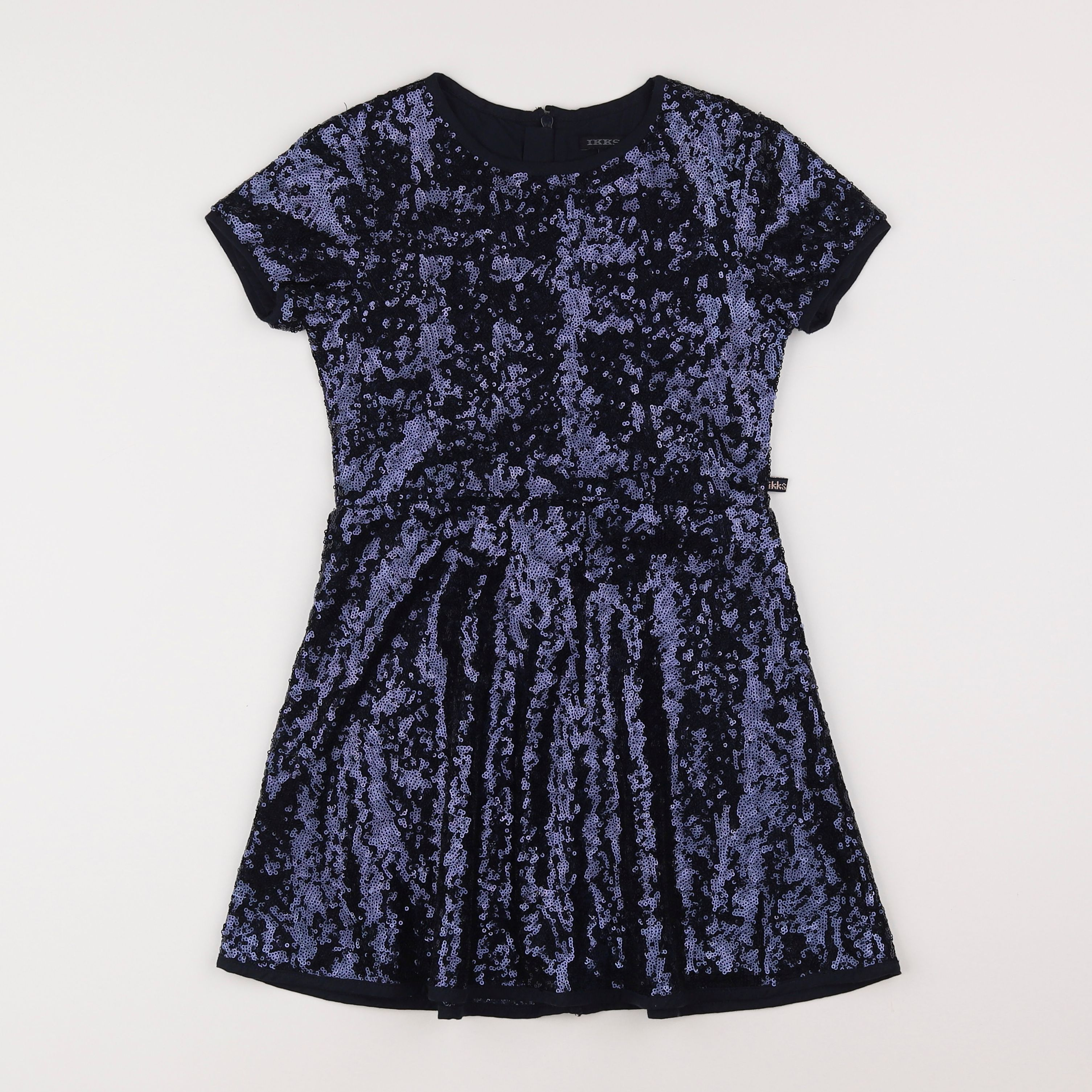 IKKS - robe bleu - 8 ans