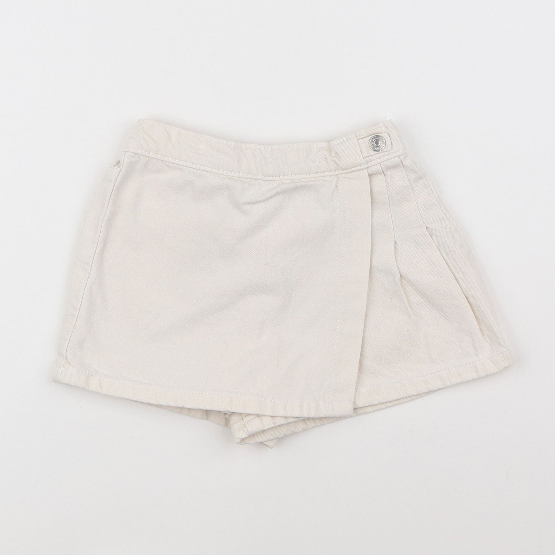 Zara - jupe short beige - 3/4 ans