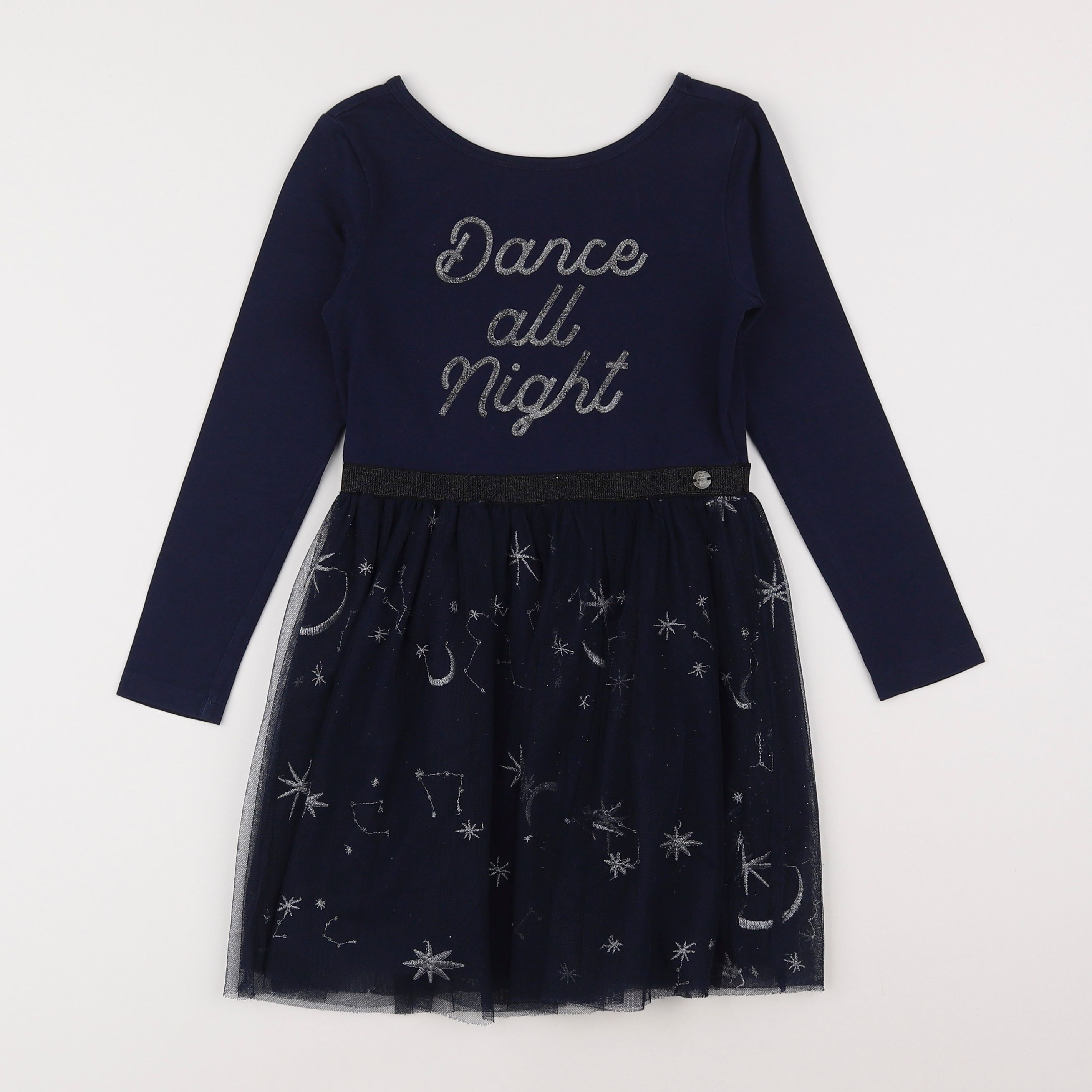 IKKS - robe bleu - 6 ans