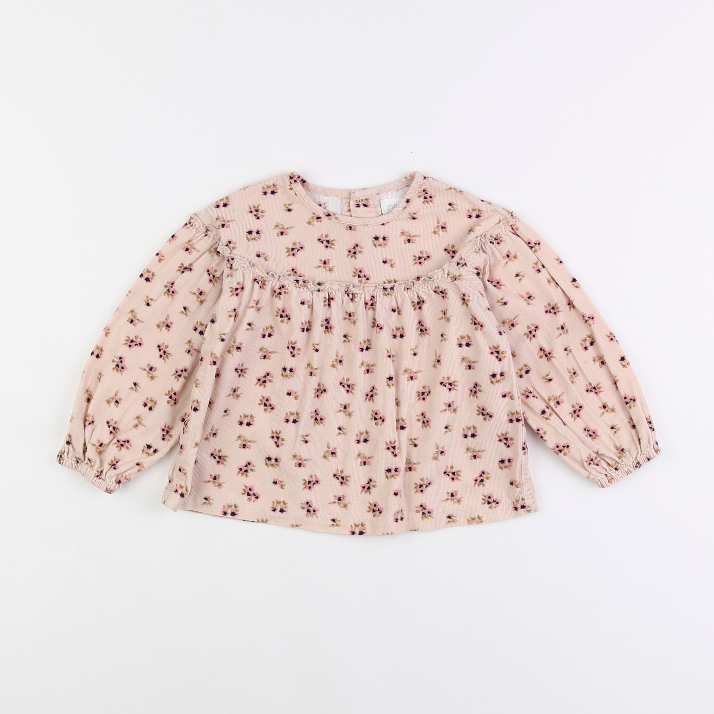 Zara - blouse rose - 12/18 mois