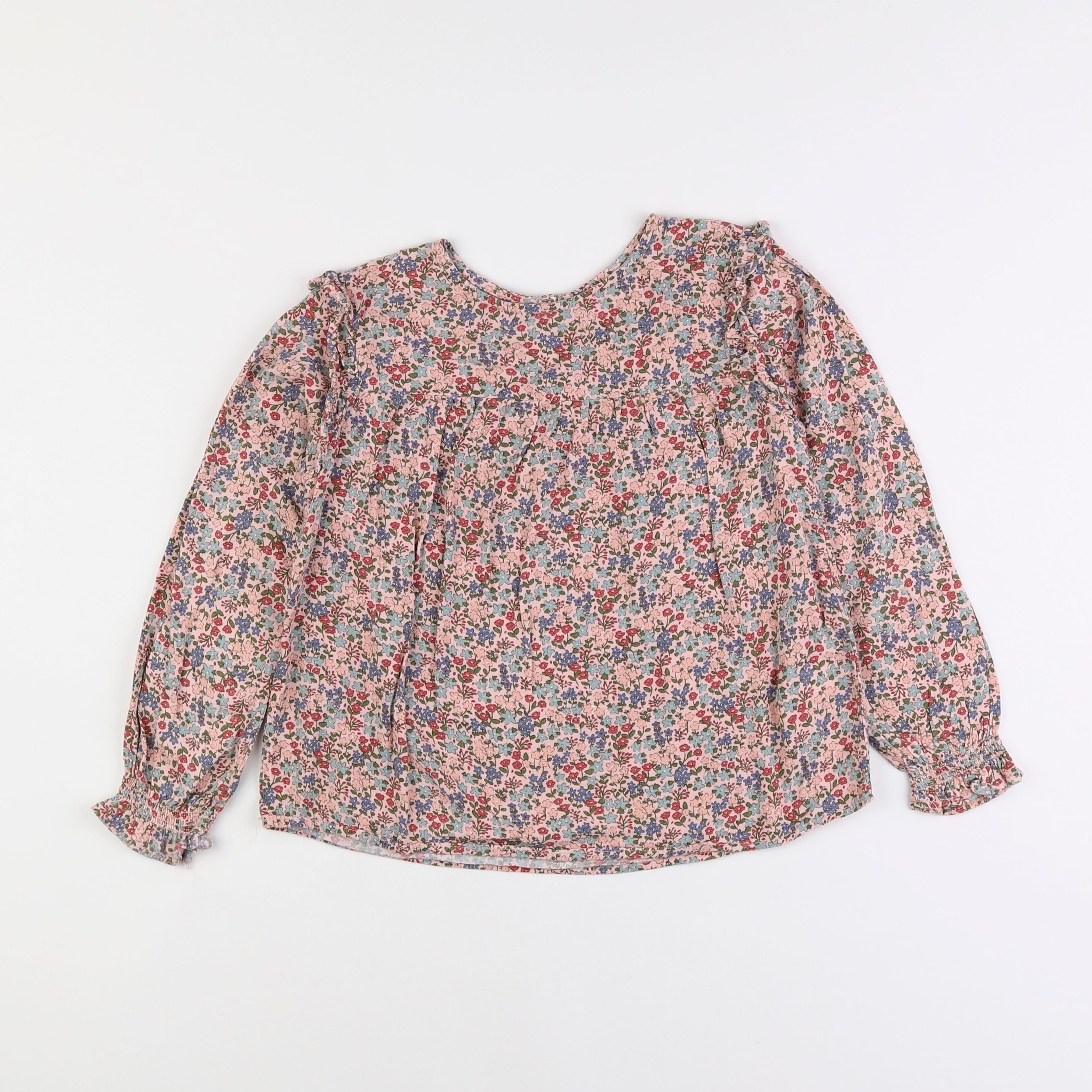 Vertbaudet - blouse rose - 8 ans