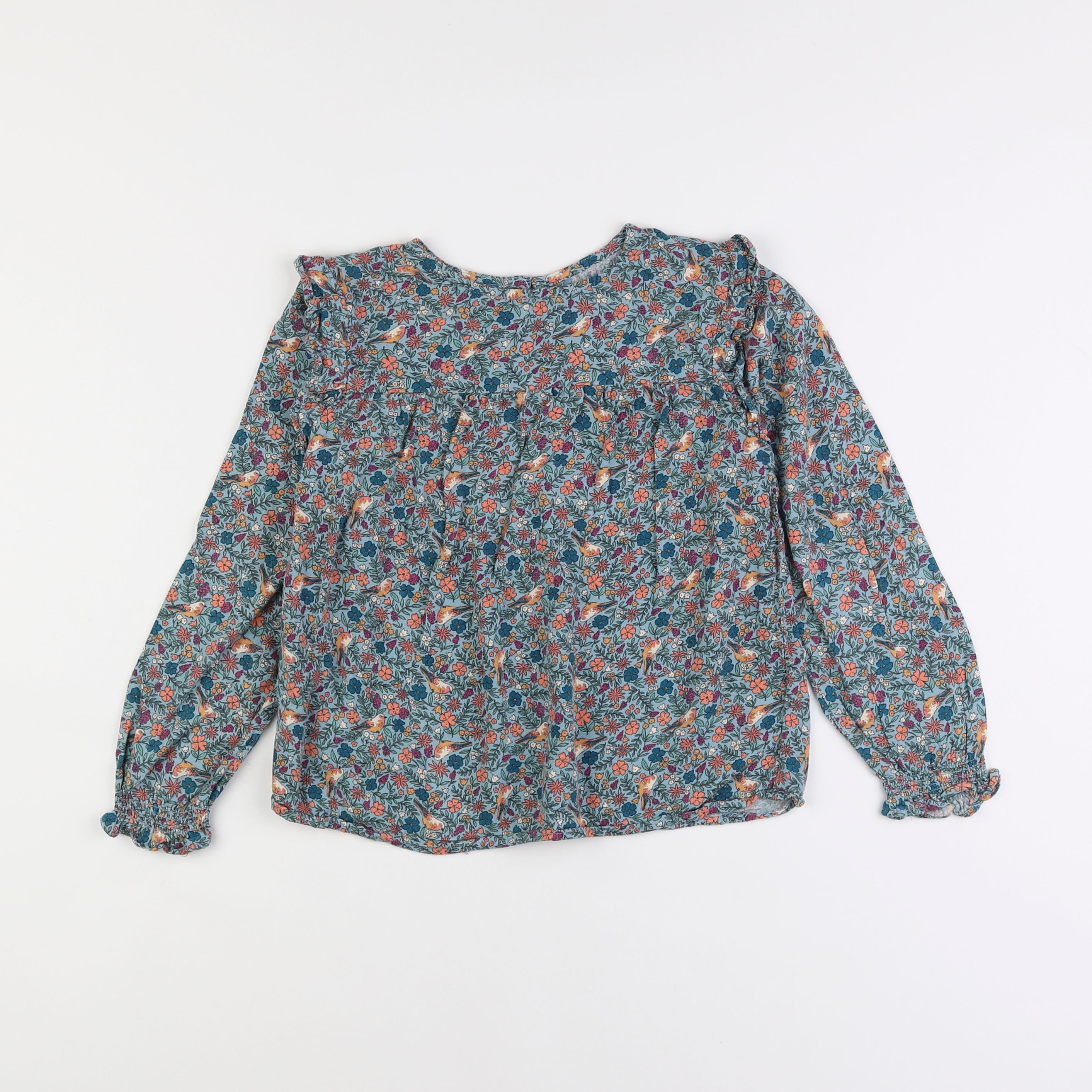 Vertbaudet - blouse multicolore - 8 ans