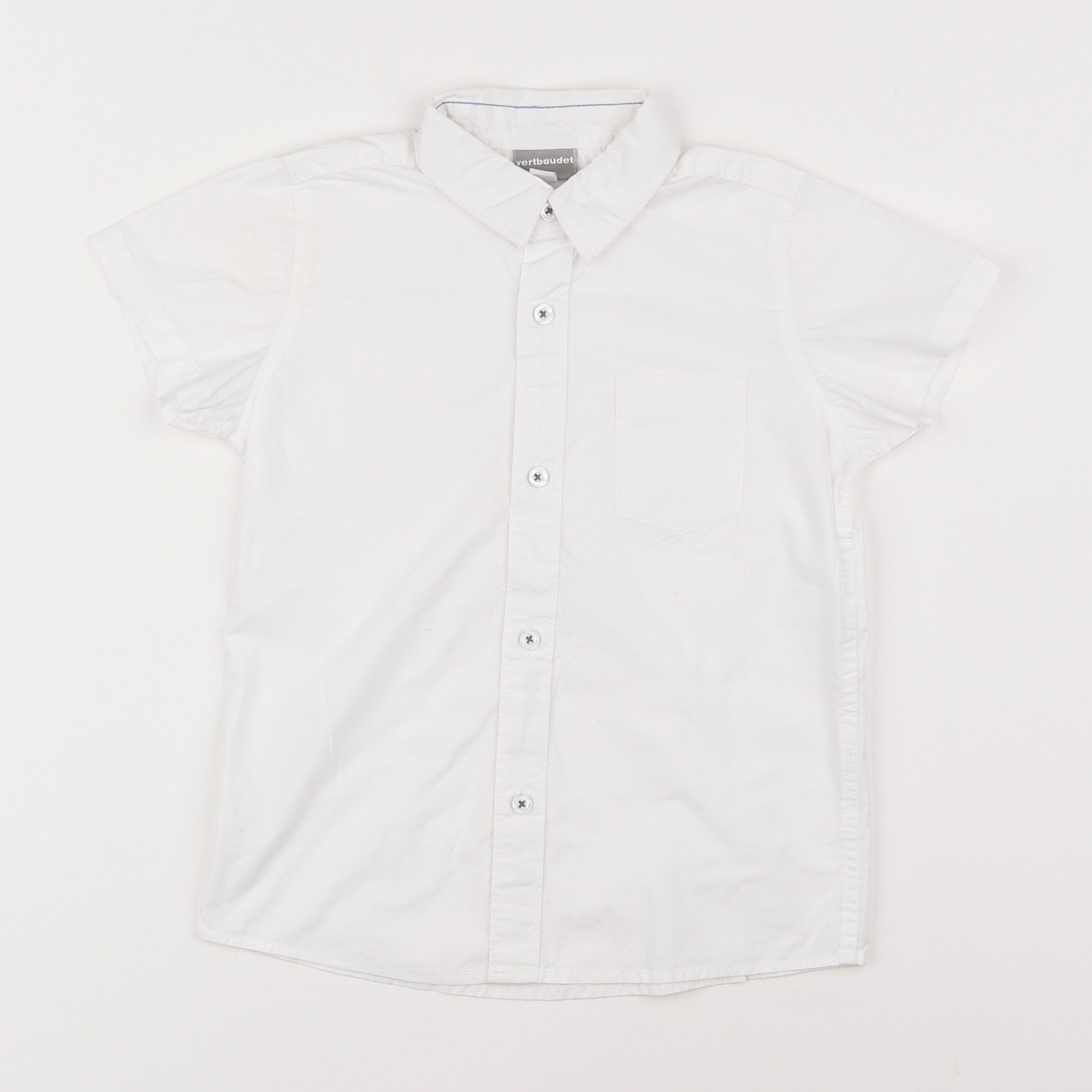 Vertbaudet - chemise blanc - 4 ans