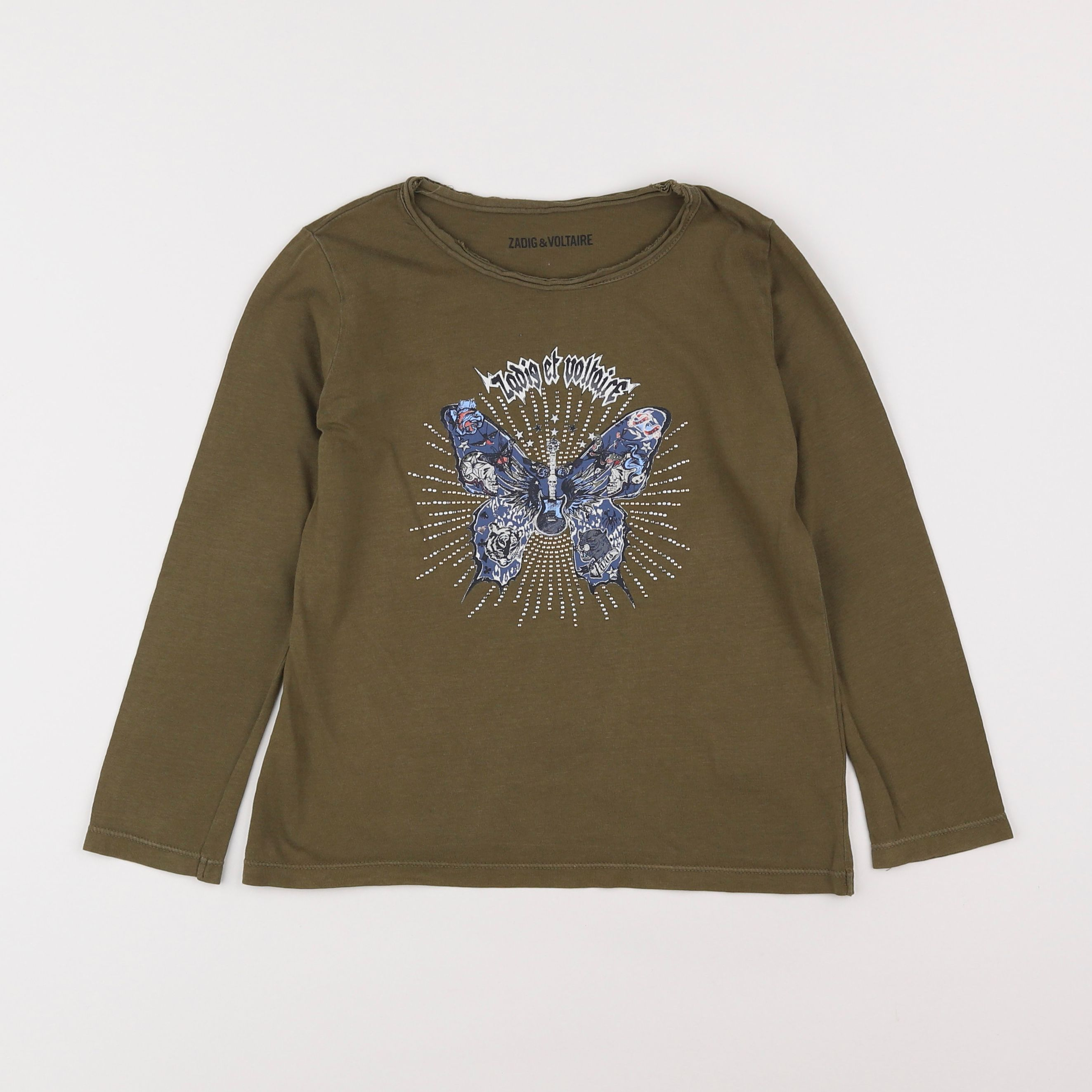 Zadig & Voltaire - tee-shirt vert - 5 ans