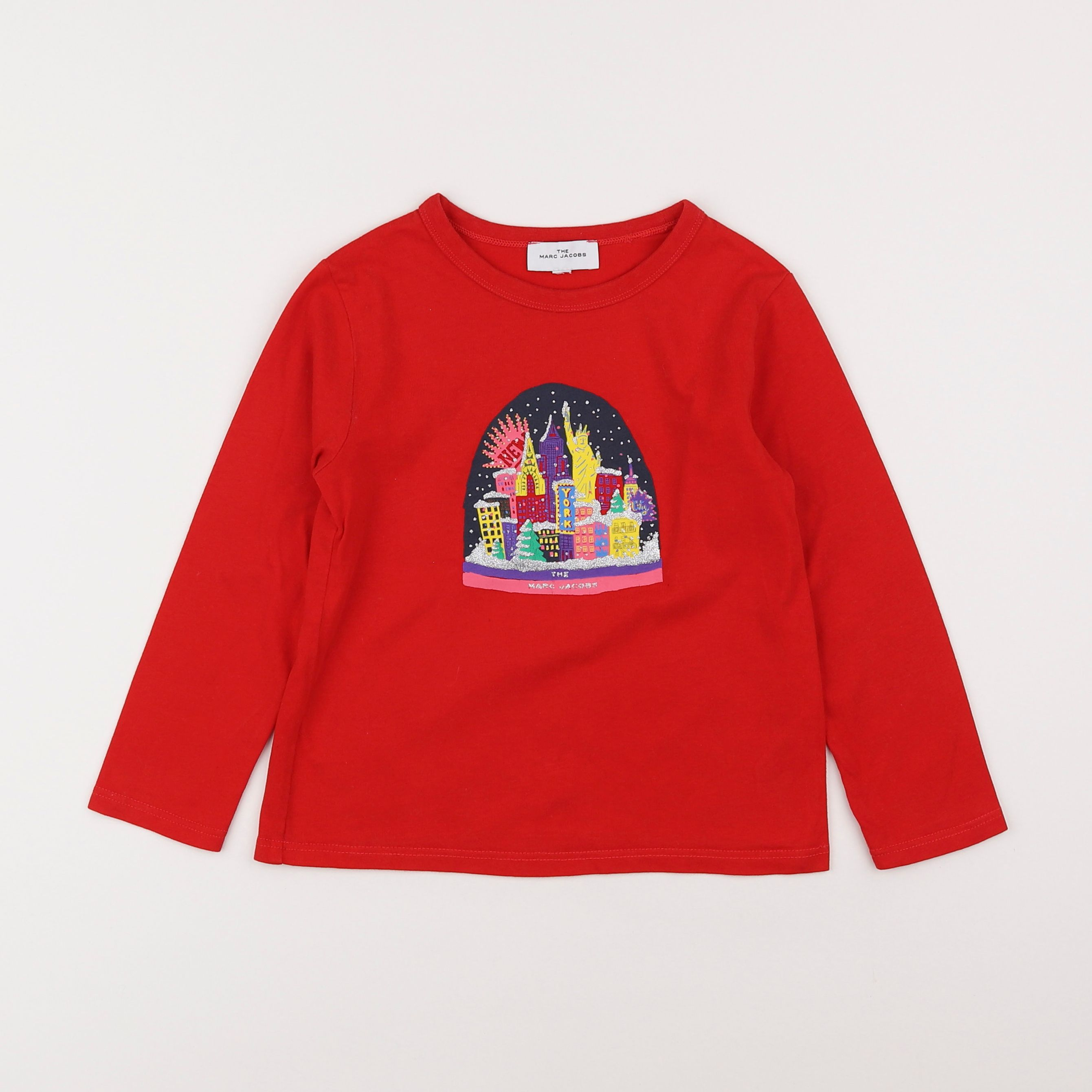 Little marc jacobs - tee-shirt rouge - 4/5 ans