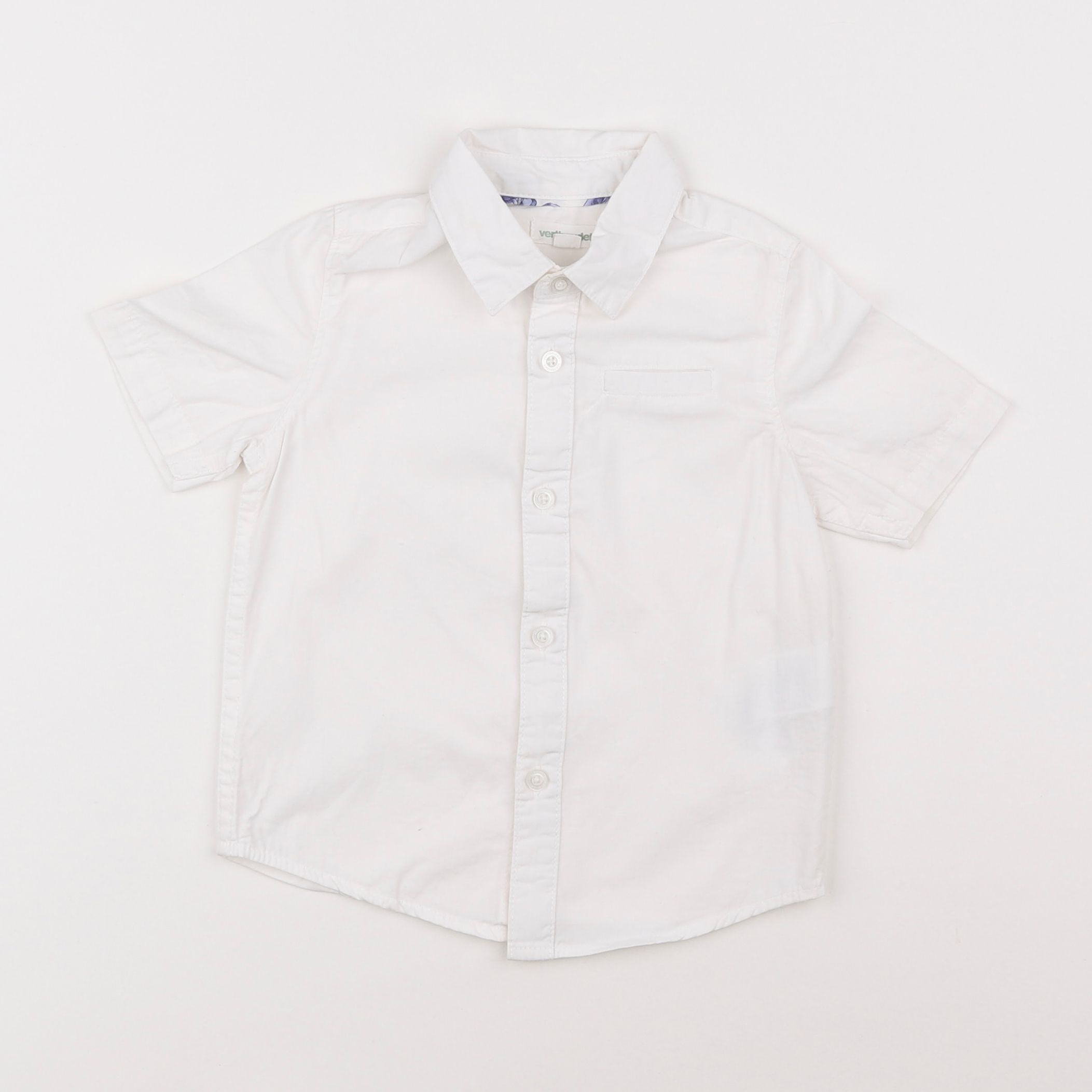 Vertbaudet - chemise blanc - 2 ans