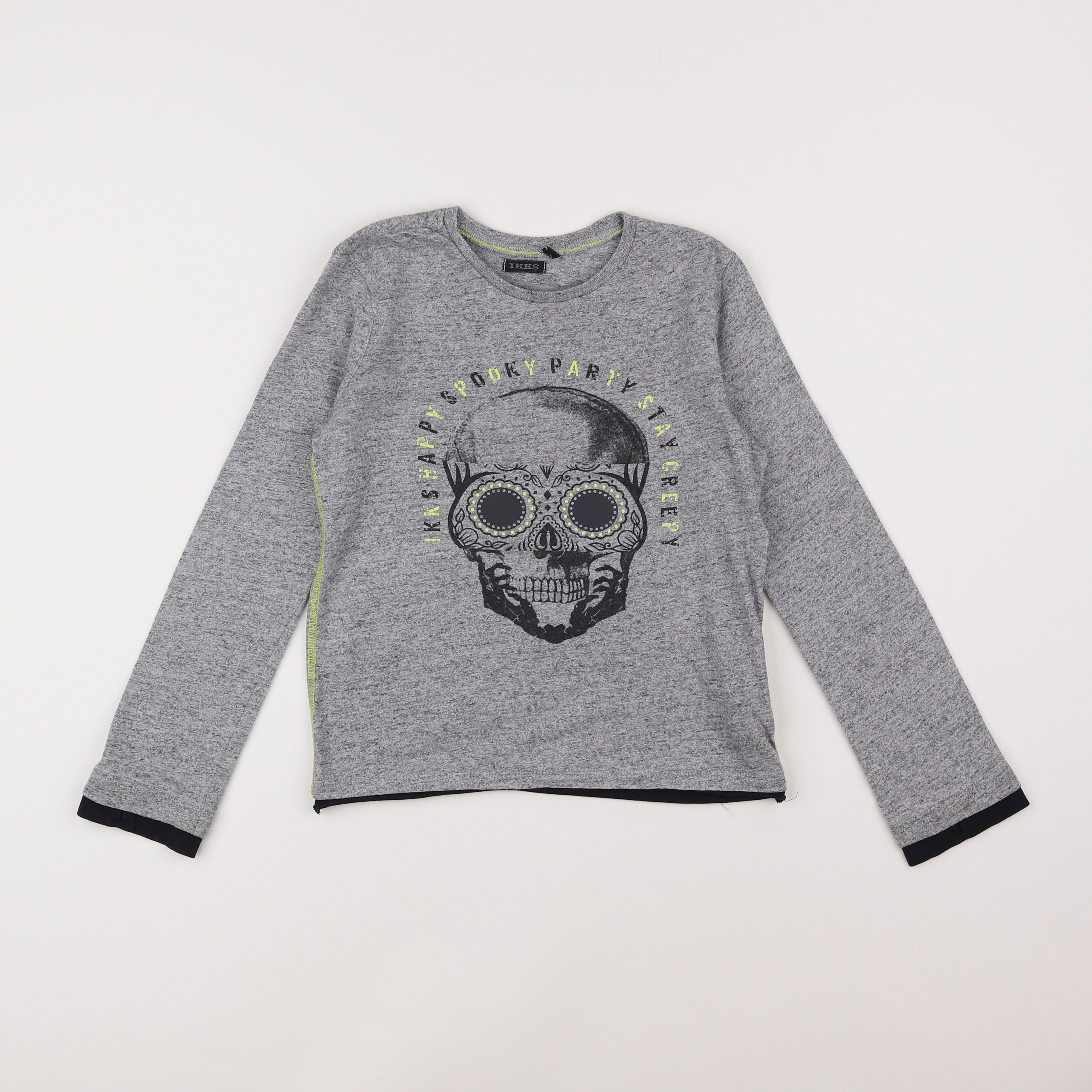 IKKS - tee-shirt gris - 6 ans