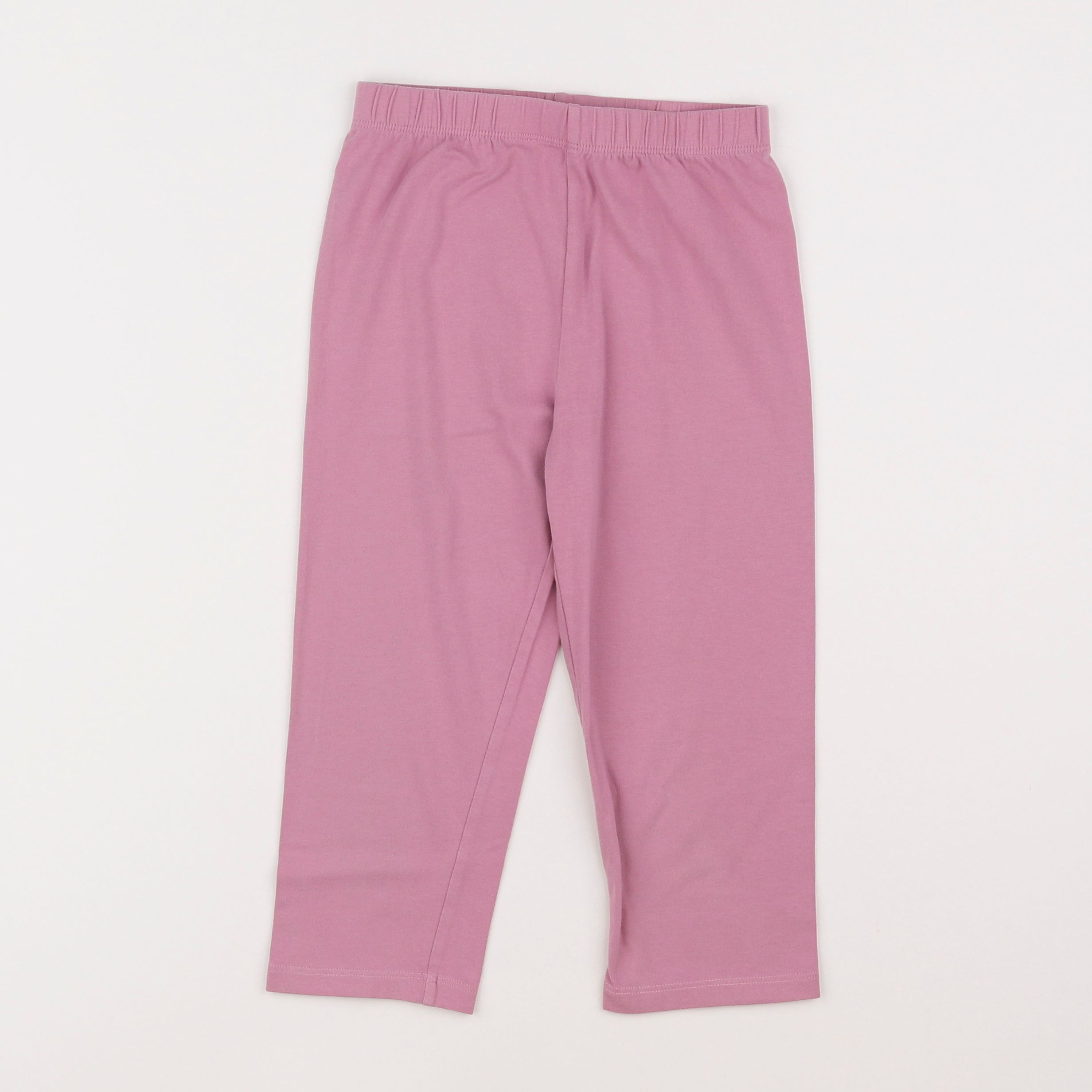 Vertbaudet - legging court rose - 8 ans