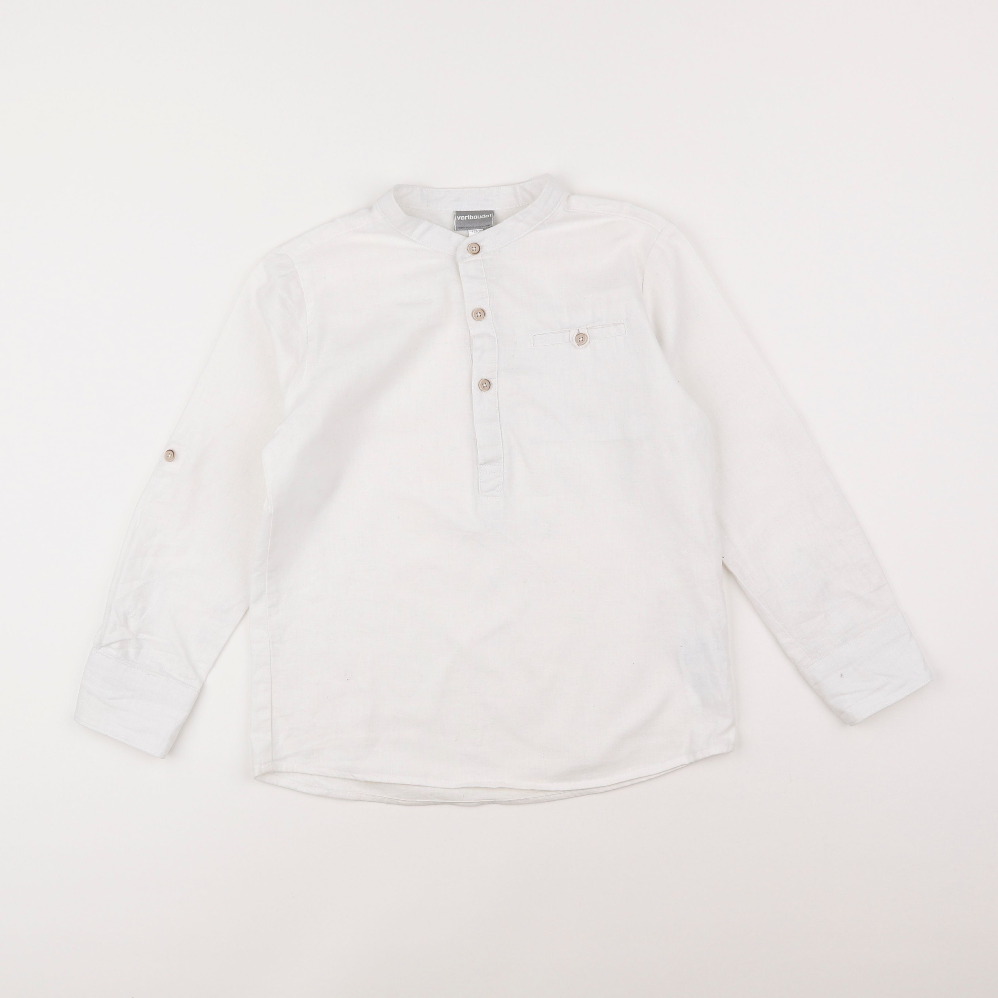 Vertbaudet - chemise blanc - 8 ans