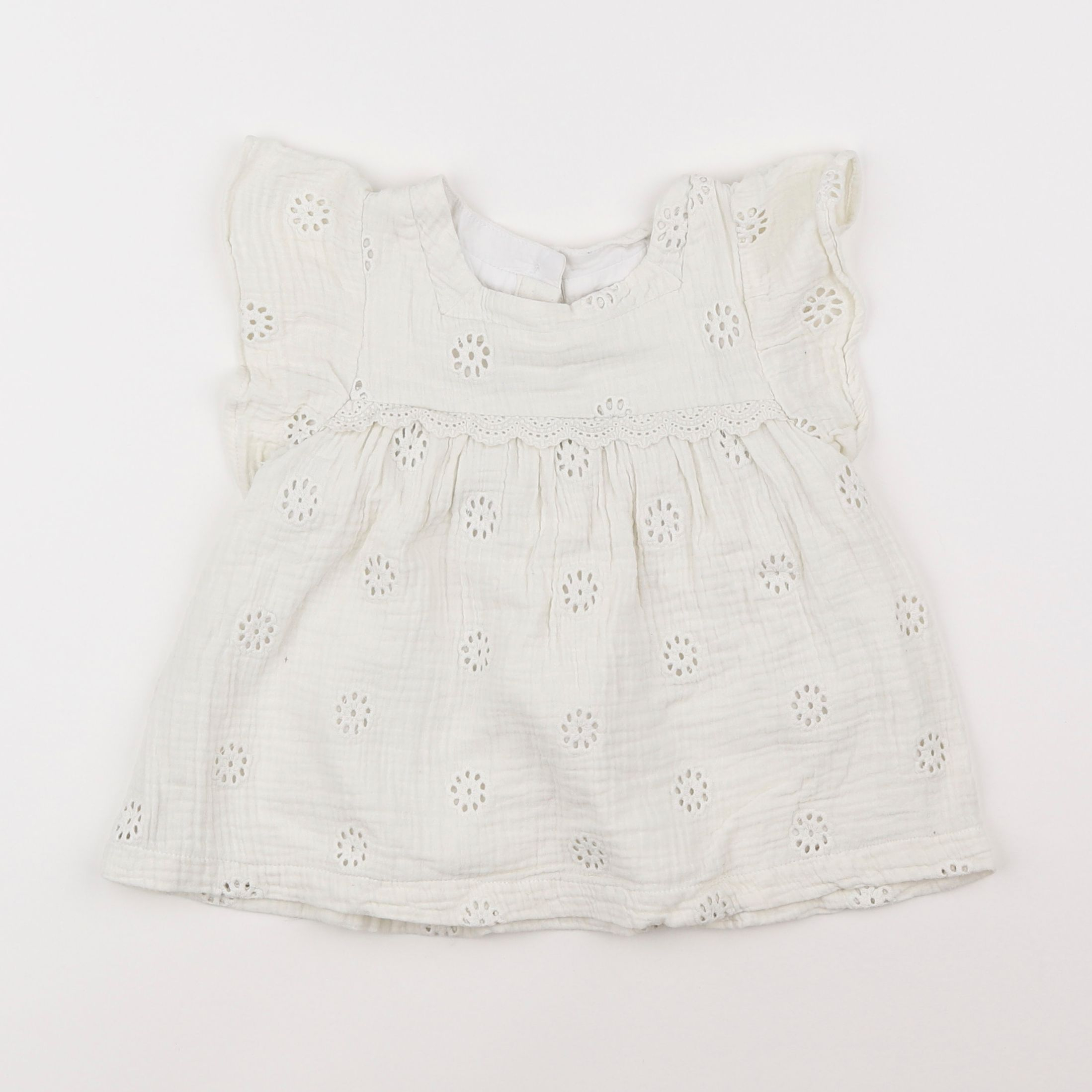 Vertbaudet - blouse blanc - 5 ans