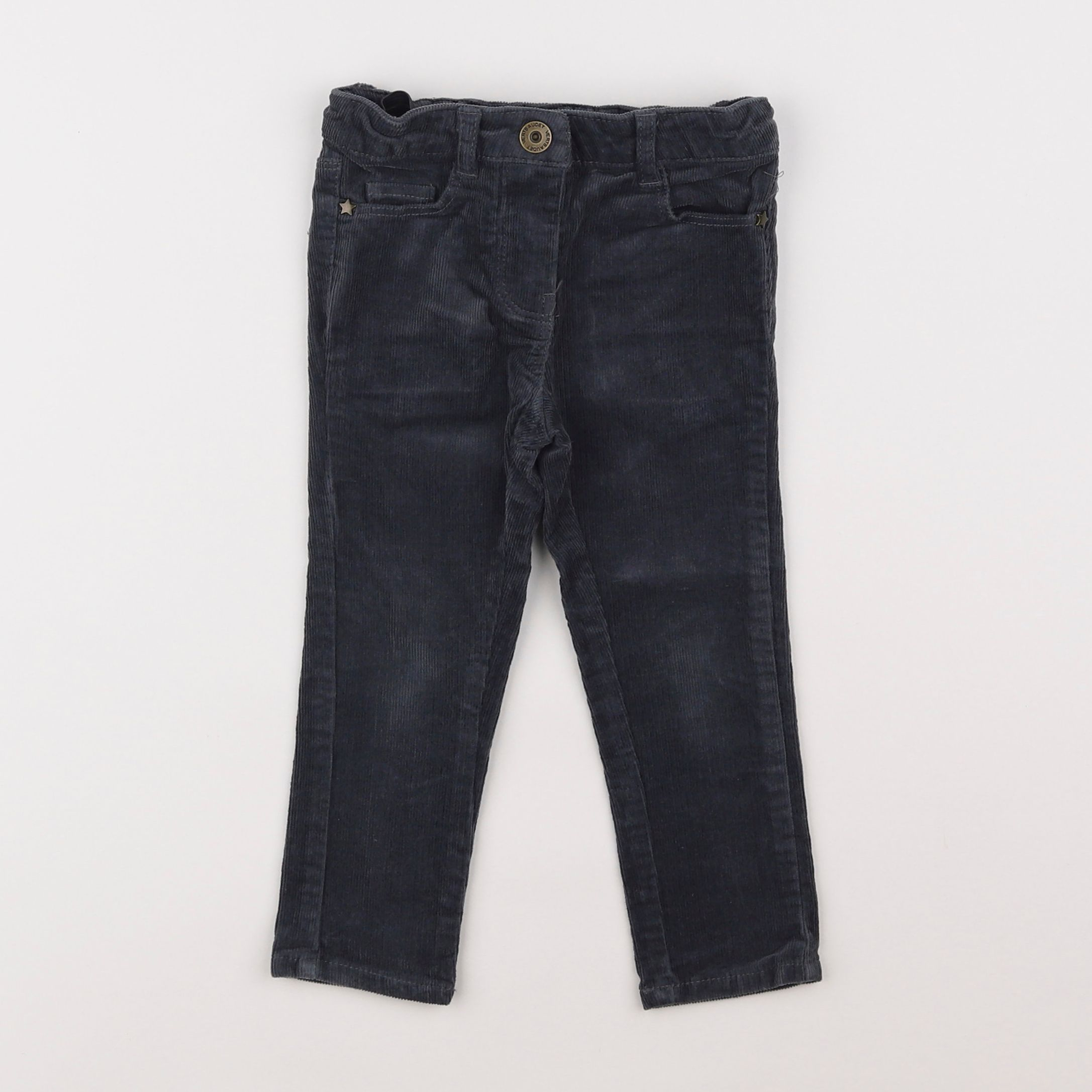 Vertbaudet - pantalon gris - 2 ans