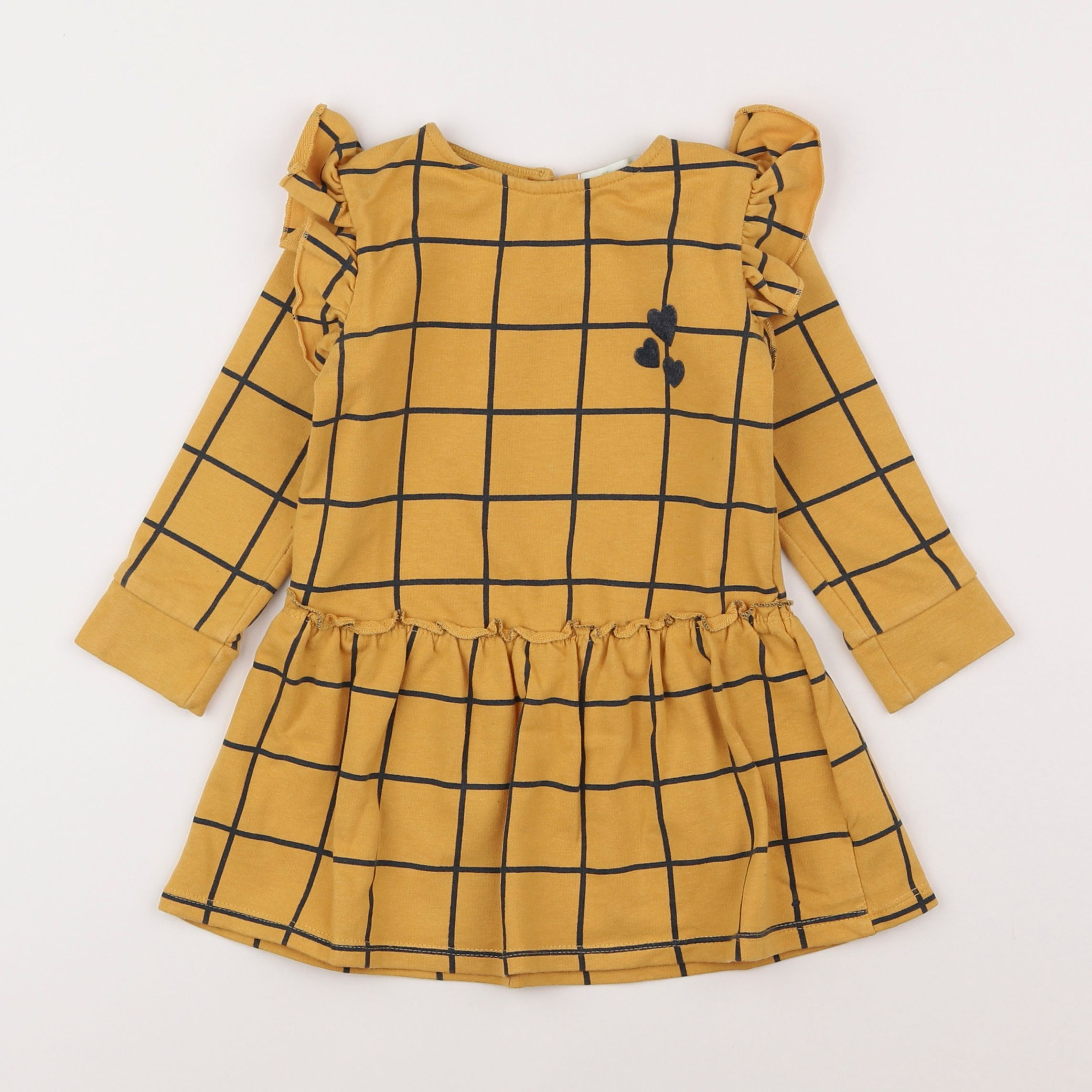 Vertbaudet - robe jaune - 2 ans