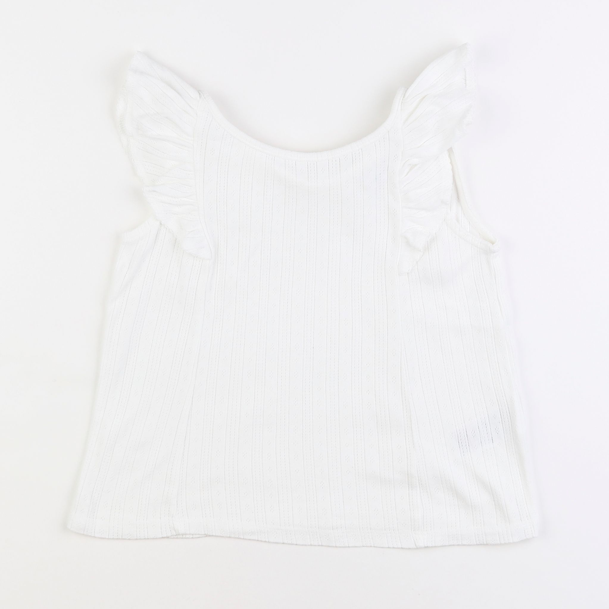 Vertbaudet - tee-shirt blanc - 6 ans